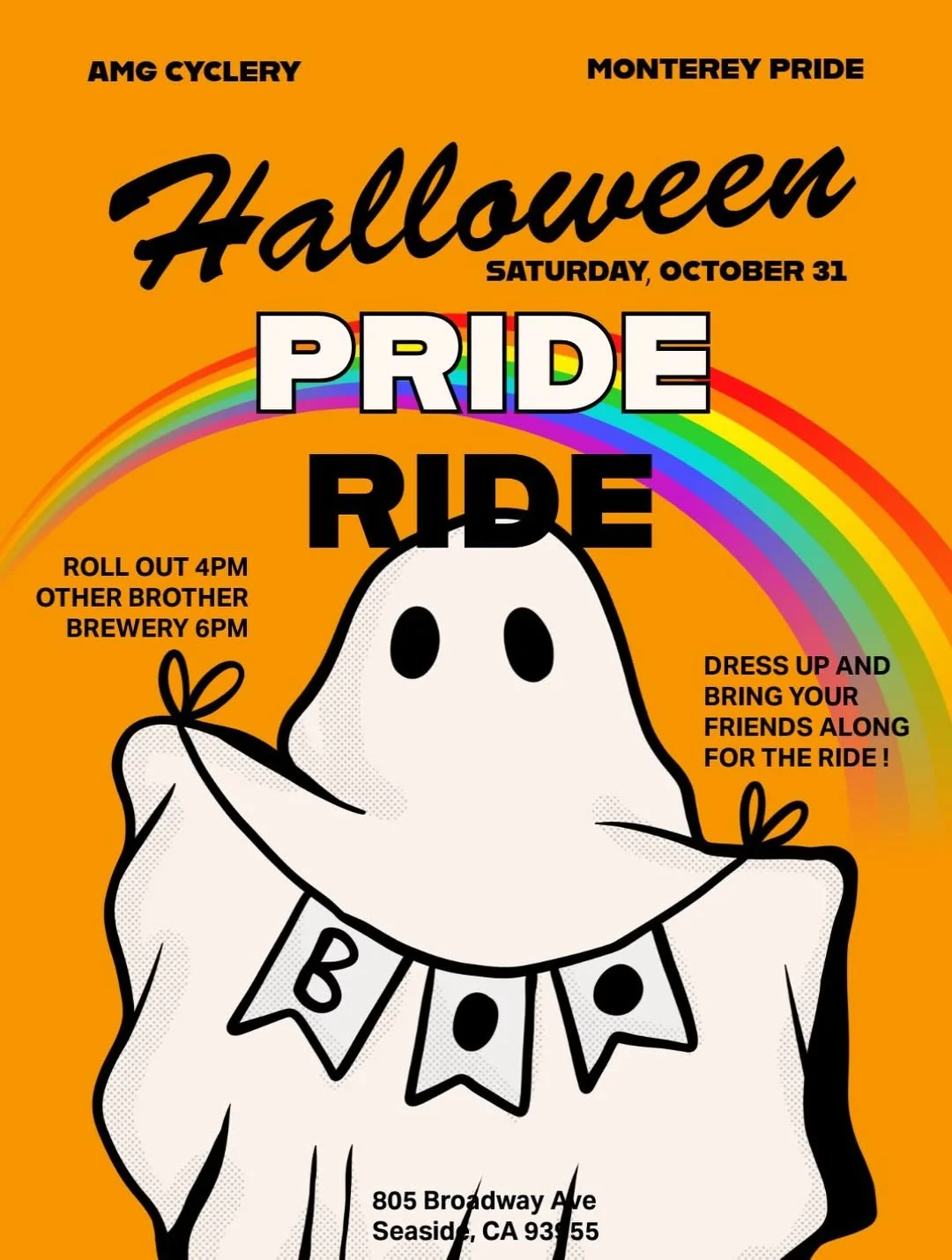 Halloween Pride Ride with AMG Cyclery