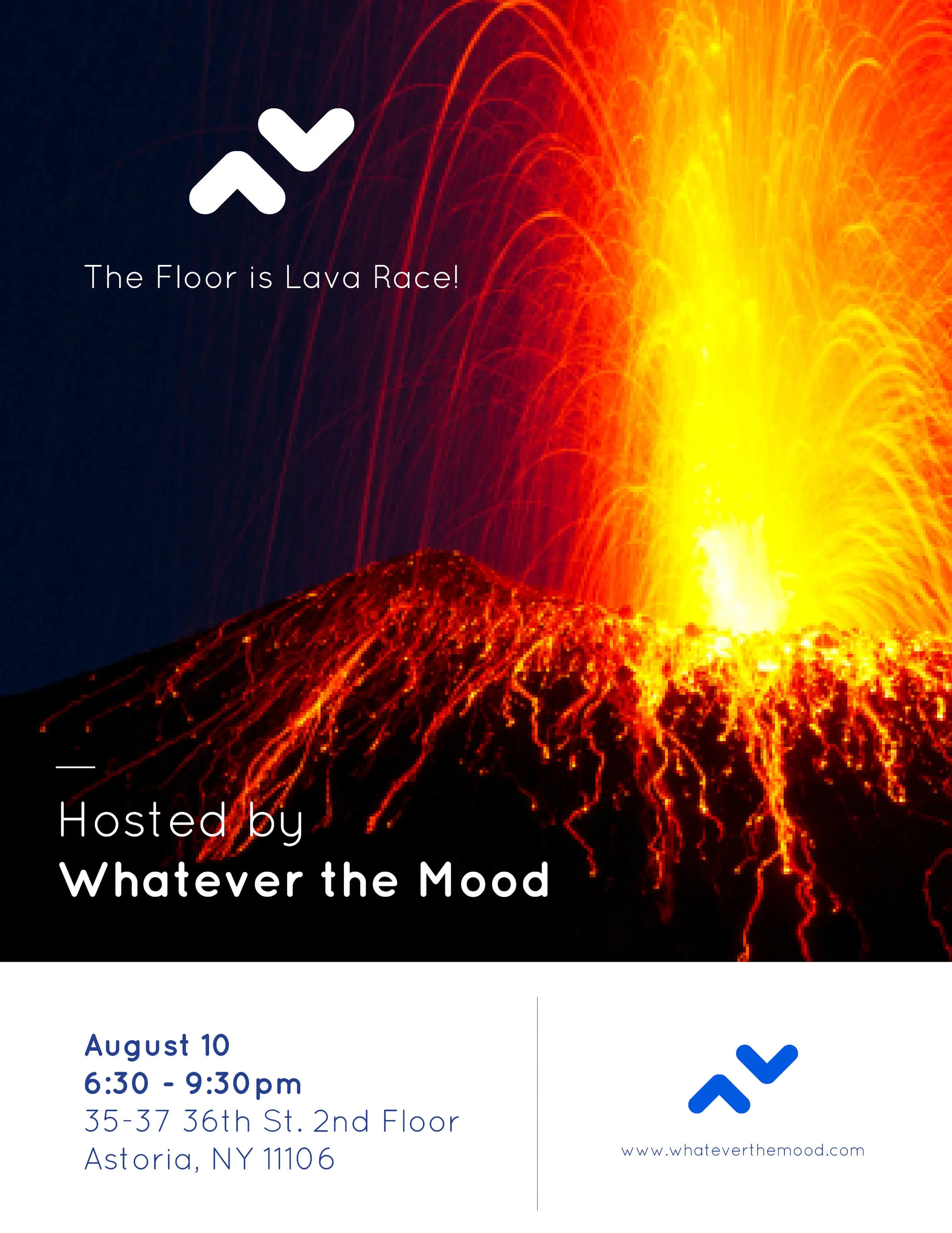 The Floor is Lava Race!