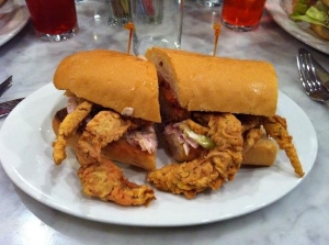 Soft Shell Crab Po’boy