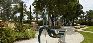 Bet you’ve never seen this before! A “melting clock” bench at the Dali museum