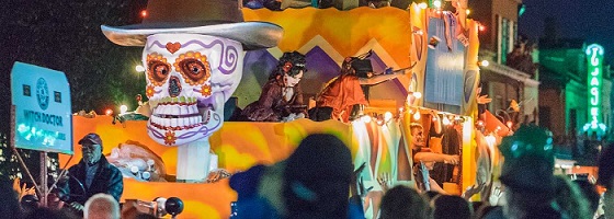 Chills and thrills at Halloween with the Krewe of Boo
