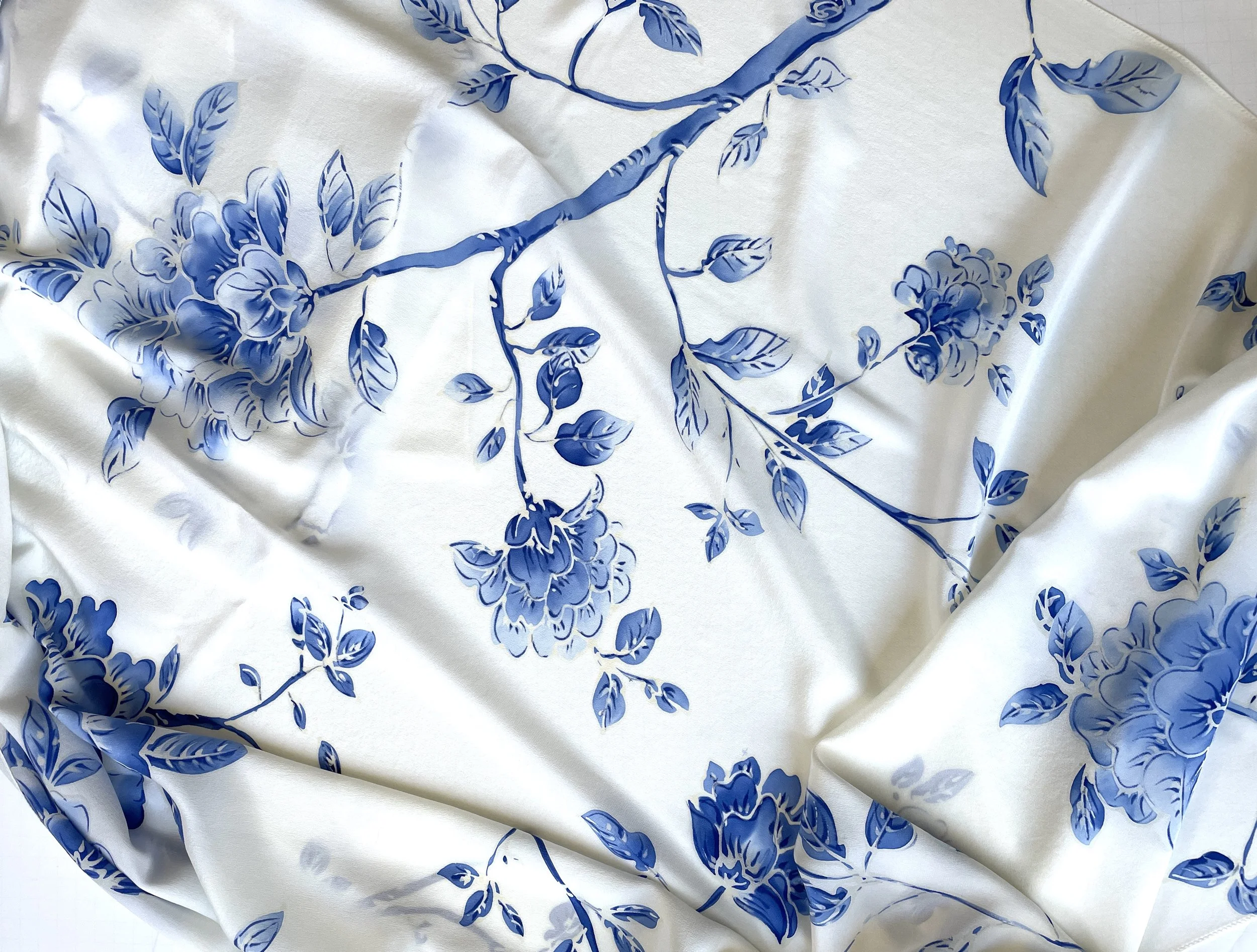 Blues and White Chinoiserie Floral