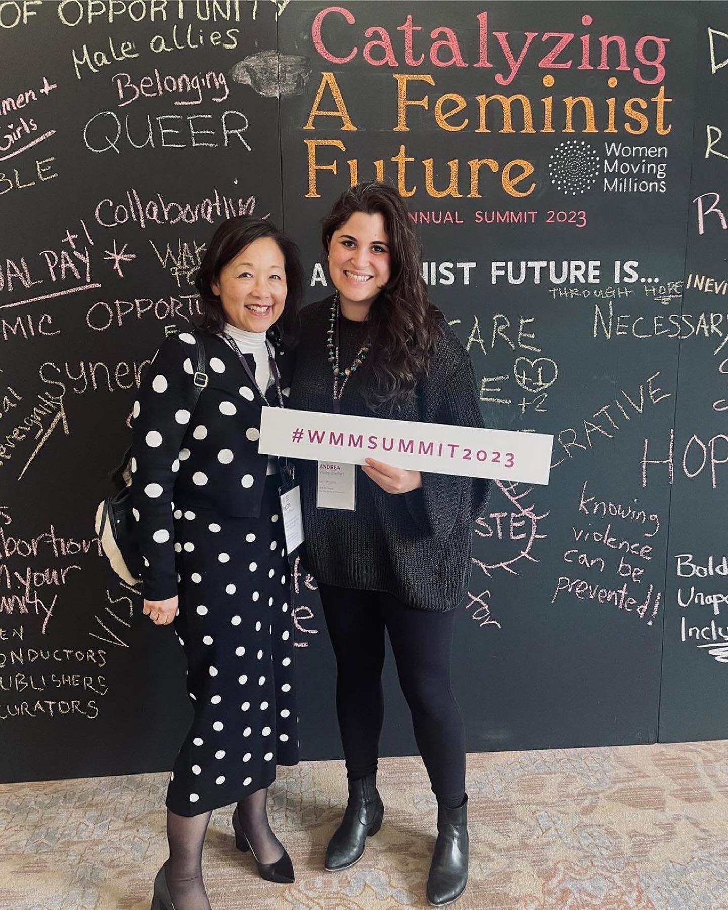 So proud of my girl @andieworby !!!! 
Repost from @andieworby
&bull;
WOW. What an incredible few days among a diverse group of strong, passionate, and brilliant women.

I&rsquo;m so humbled to participate in these conversations about catalyzing a fem
