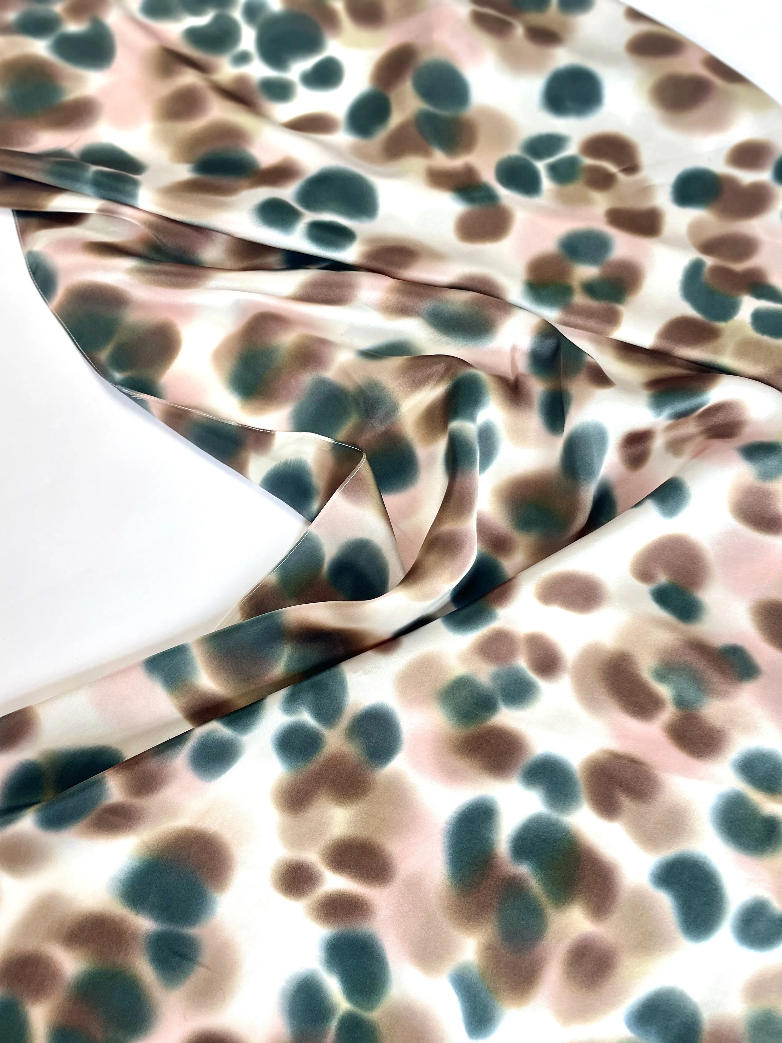 Watercolor Leopard Print Square