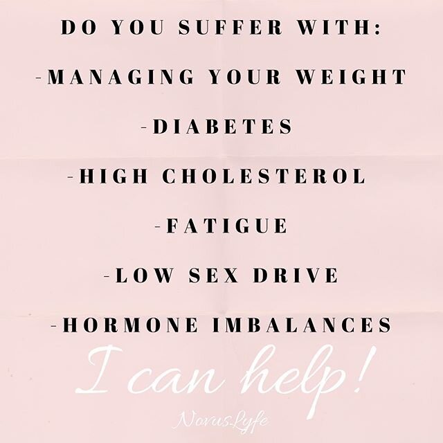 If you want to regain your #health 👉🏻📧 DM me. 
If you have problems with:
-managing your weight
-diabetes -high cholesterol -fatigue -low sex drive
-poor circulation
-hormone imbalances
👉🏻📧 DM me or schedule an appointment for a Health consulta