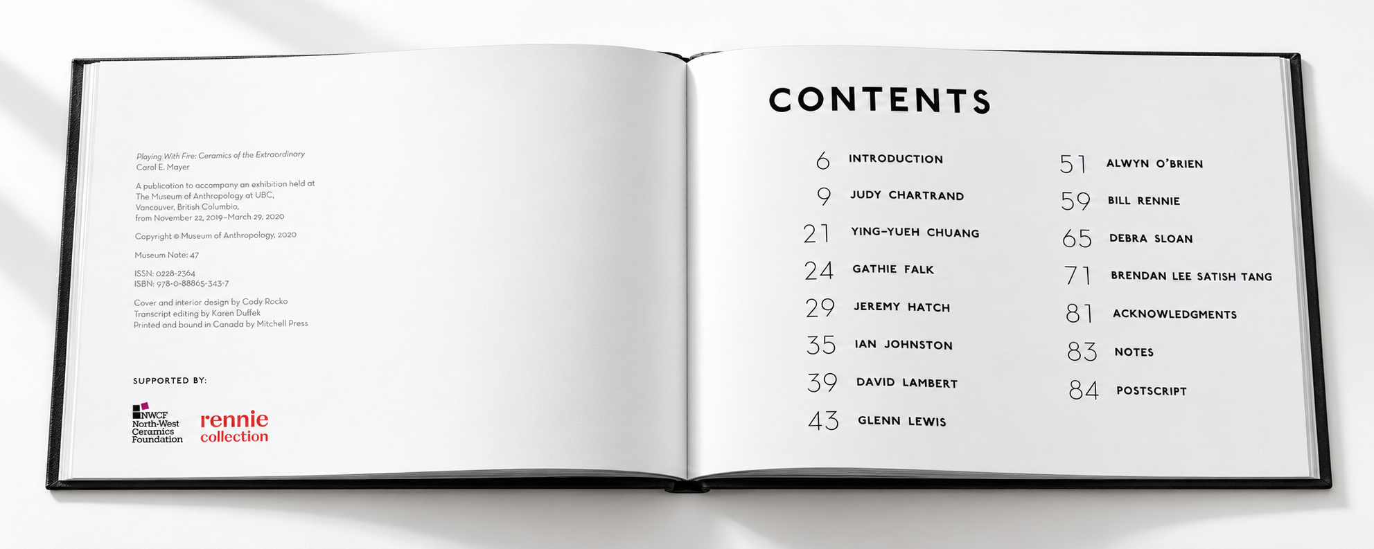Open black portfolio credits and contents.png
