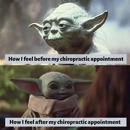May the 4th be with you&hellip; and your spine 😌✨
Before: giving strong Yoda energy
After: full Grogu vibes

Come get aligned. YOU deserve to feel this good 💫

#FaithAndWellness #chirolife #ChiropracticCare #forney #mondaymotivation #faithfirst #ma