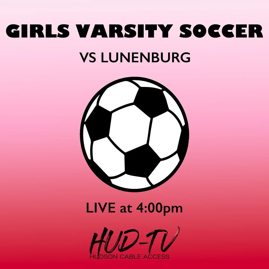 Today&rsquo;s varsity girls soccer game against Lunenburg will be LIVE at 4:00pm! ⚽️