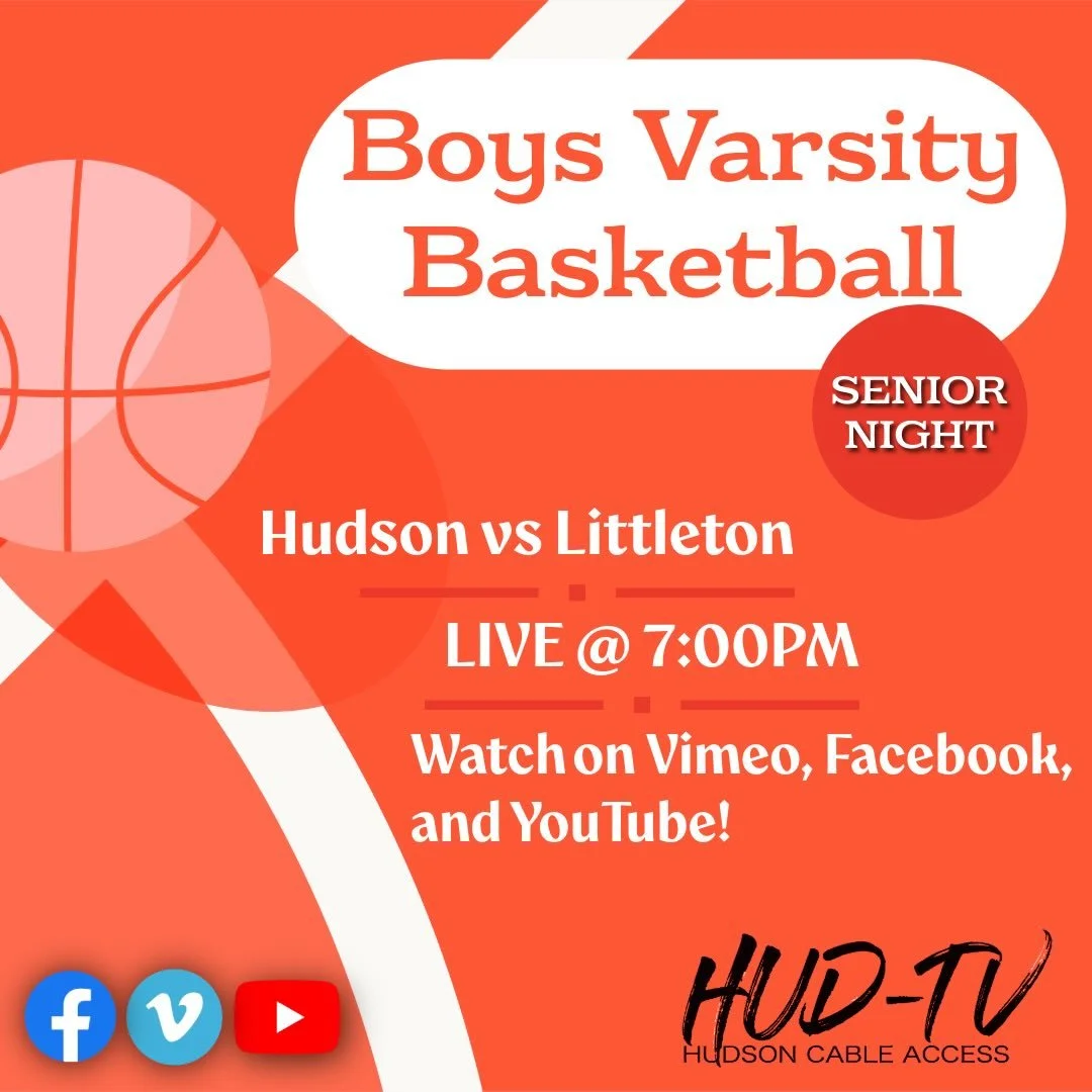 Watch LIVE at 7:00pm! Go Hawks! 🏀