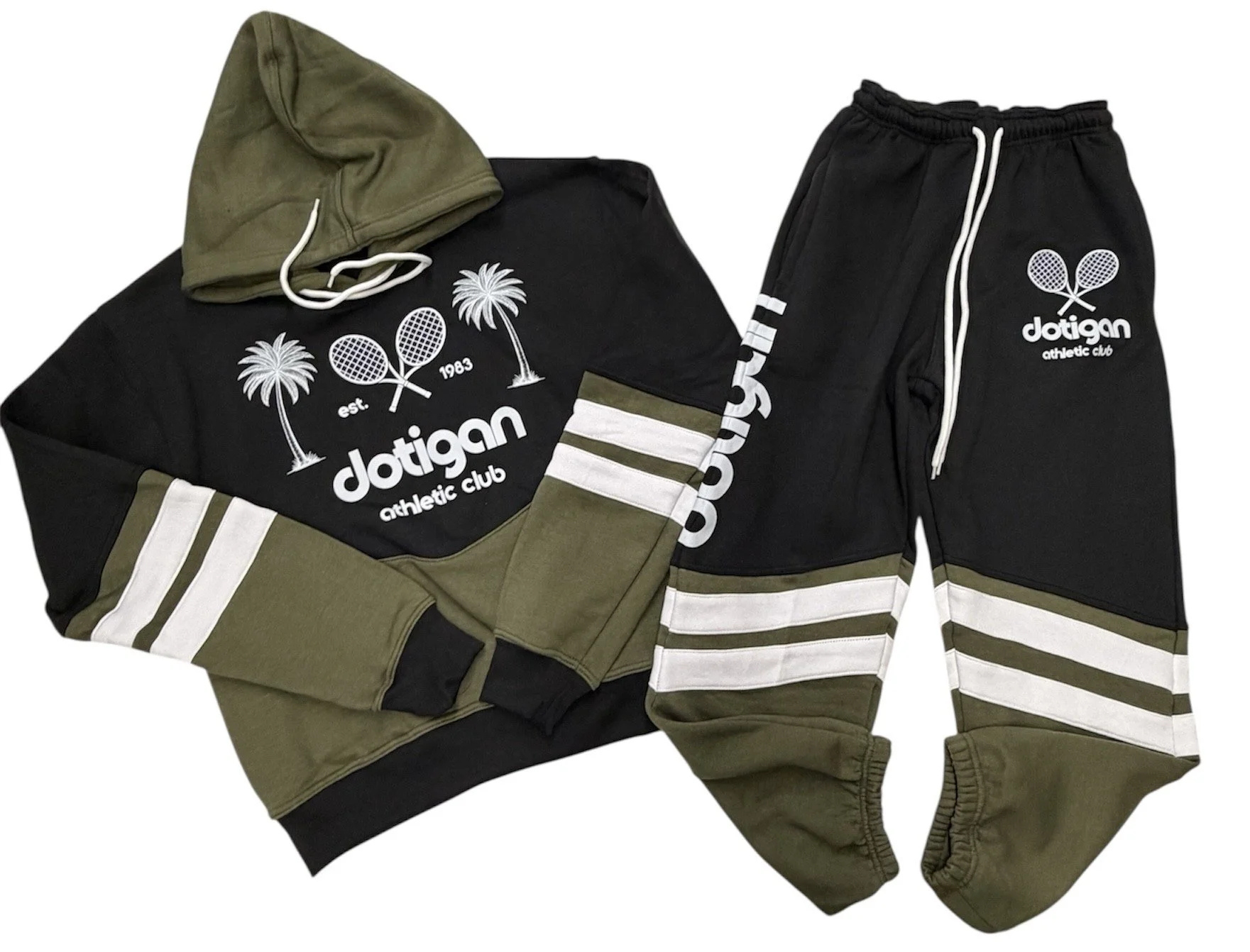 ATHLETIC CLUB SUIT - BLACK/ARMY