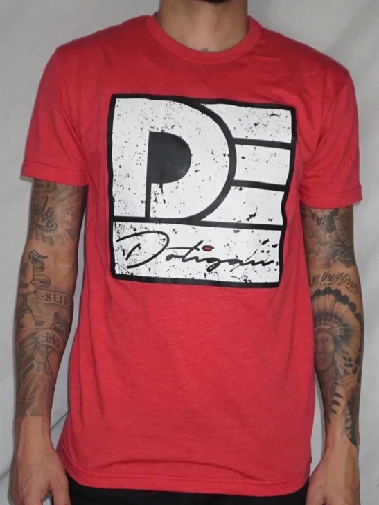 DOTIGAN DISTRESSED FLAG TEE