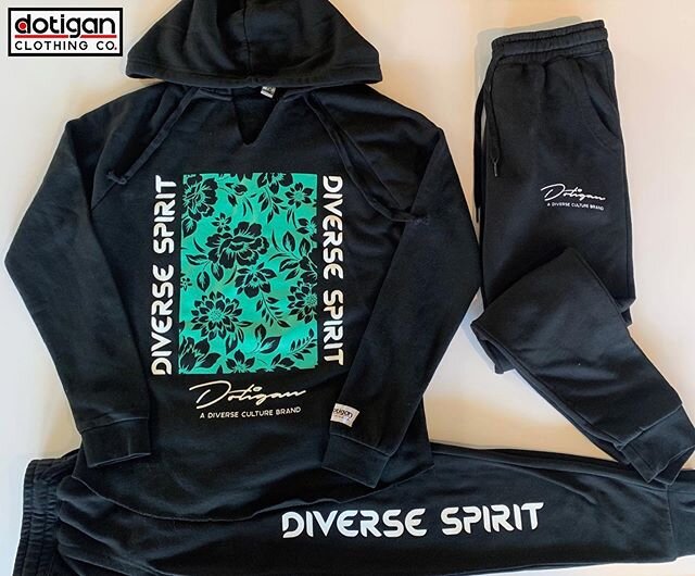 NEW women&rsquo;s diverse spirit sweatsuits crewnecks and tees now available at dotigan.com