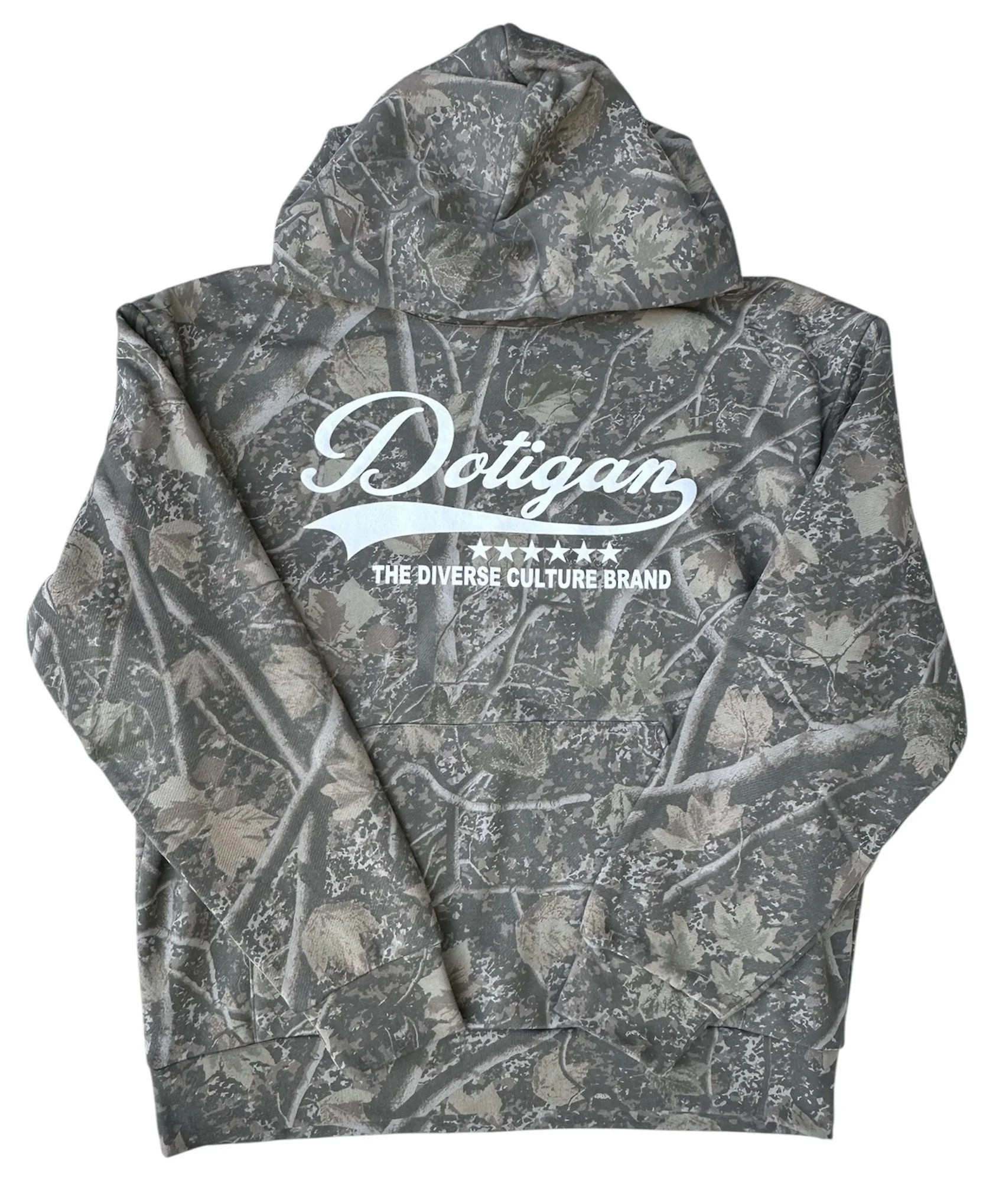 CURSIVE STAR HOODIE - DEADWOOD TREE CAMO — Dotigan Clothing Co