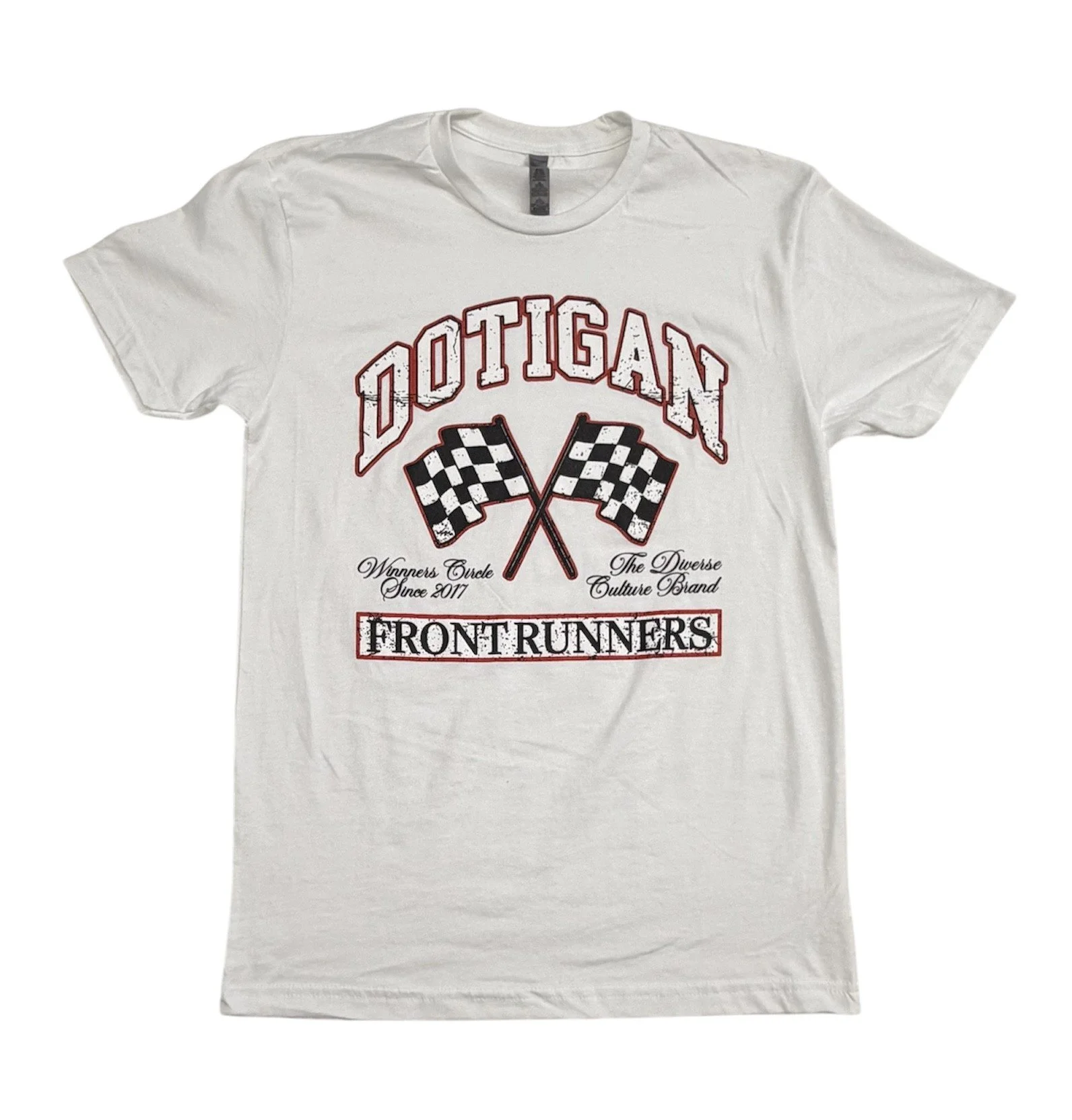 FRONT RUNNERS TEE - WHITE