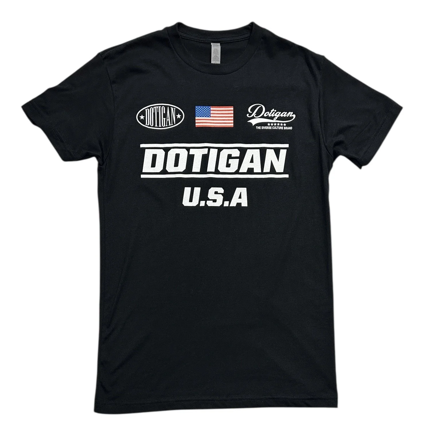 U.S.A TEE - BLACK