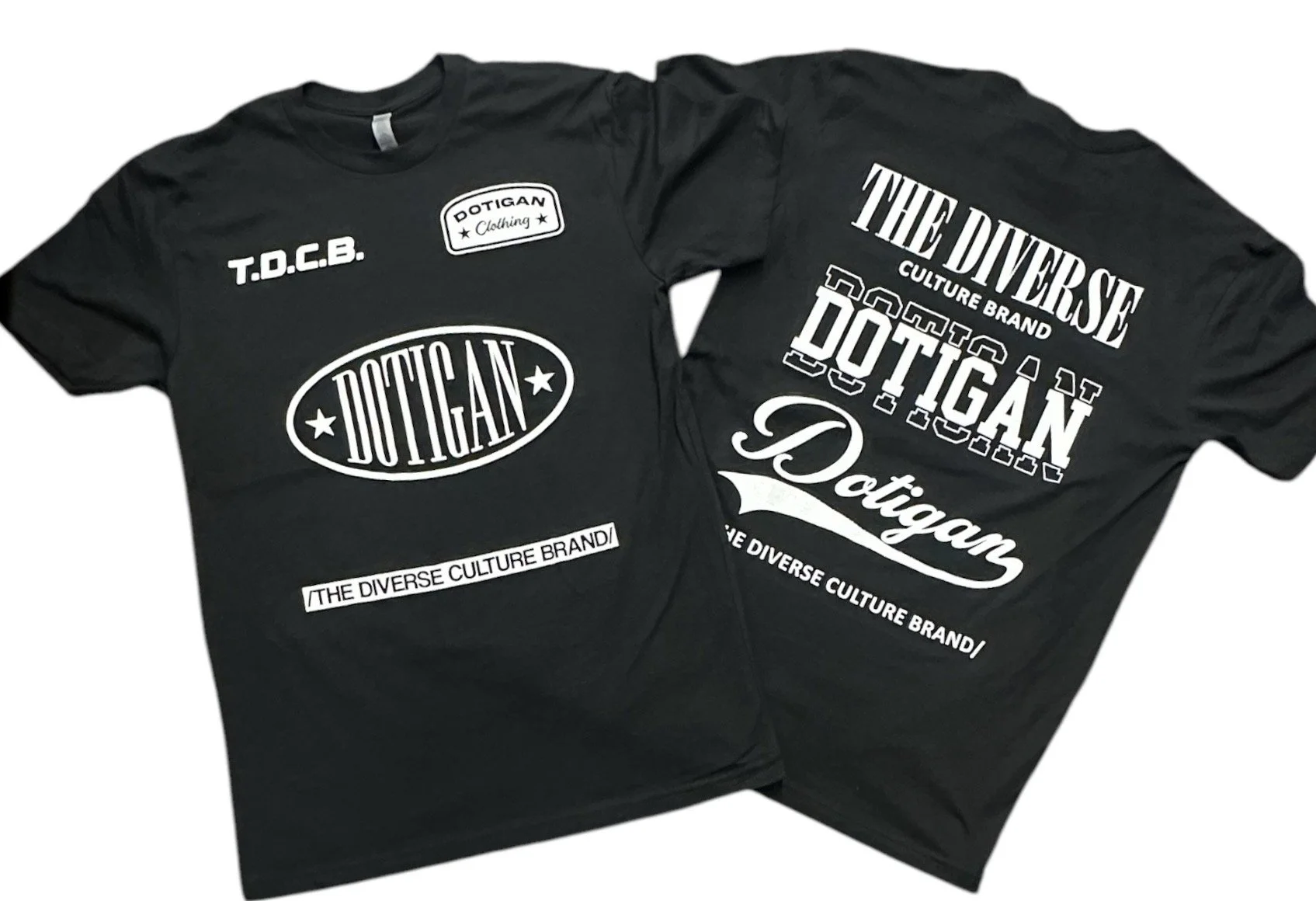 MULTI LOGO TEE - BLACK