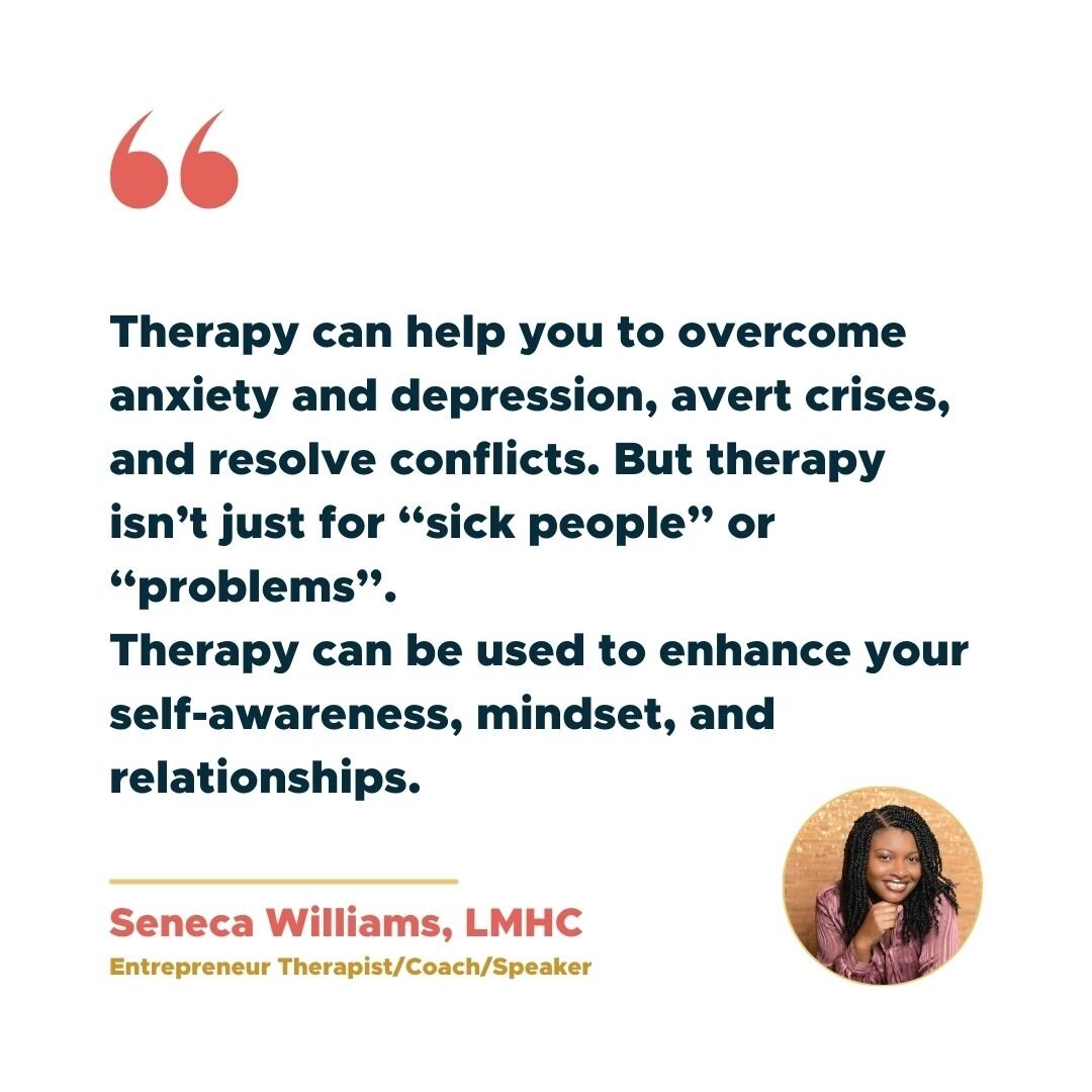 Contact Info: ⁣
Website: www.senecawilliams.com 

Email:support@senecawilliams.com

No DMs. DMs are not monitored. 

Social media posts are never a replacement or substitute for speaking with a licensed therapist. 

All posts are for informational pu