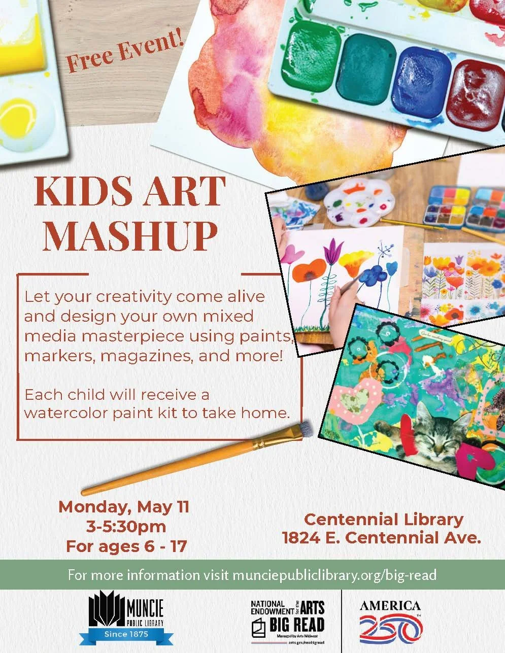 Art Mash Up at Centennial Library