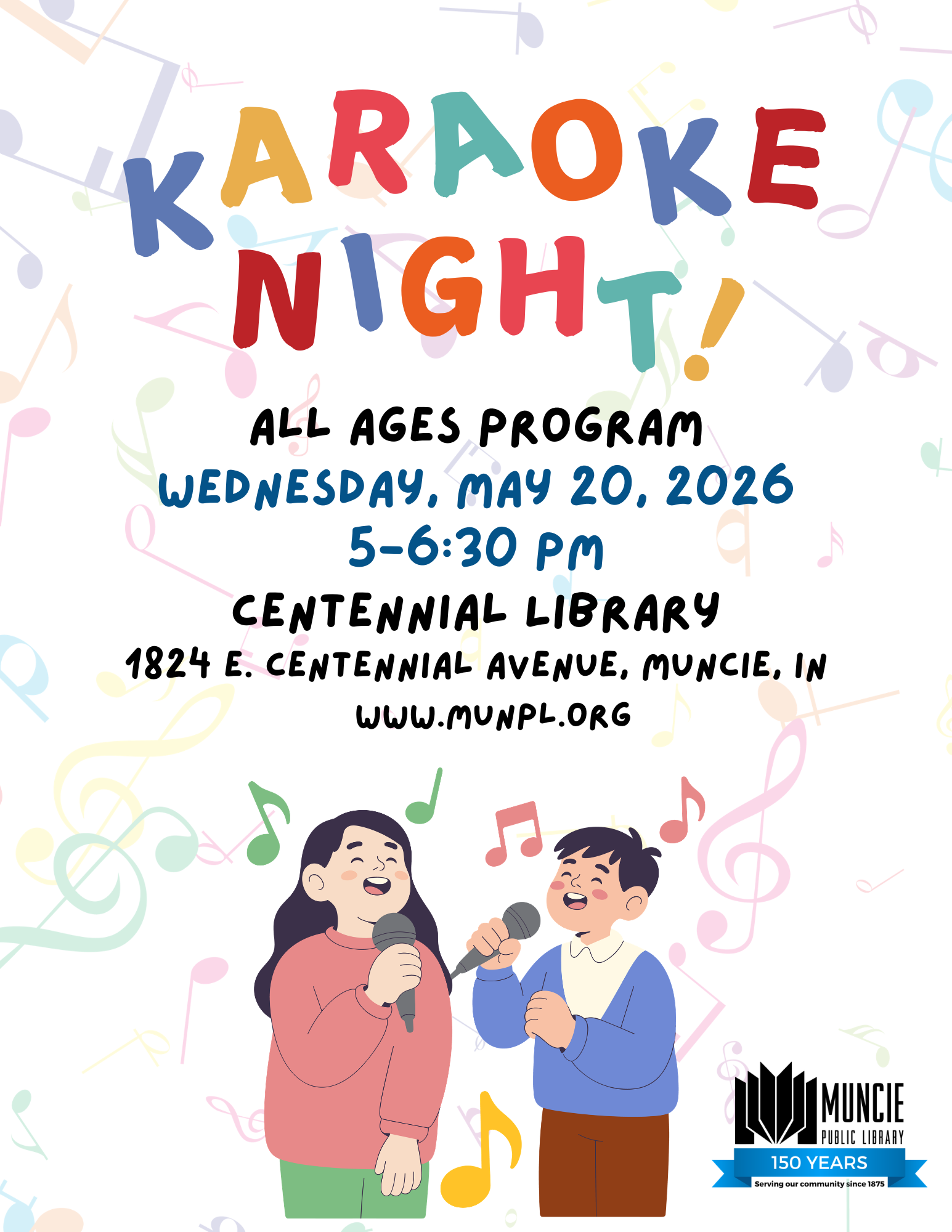 Karaoke Night @ Centennial Library