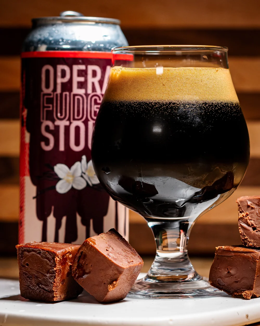 Opera Fudge Slab Snitz Creek Brewery