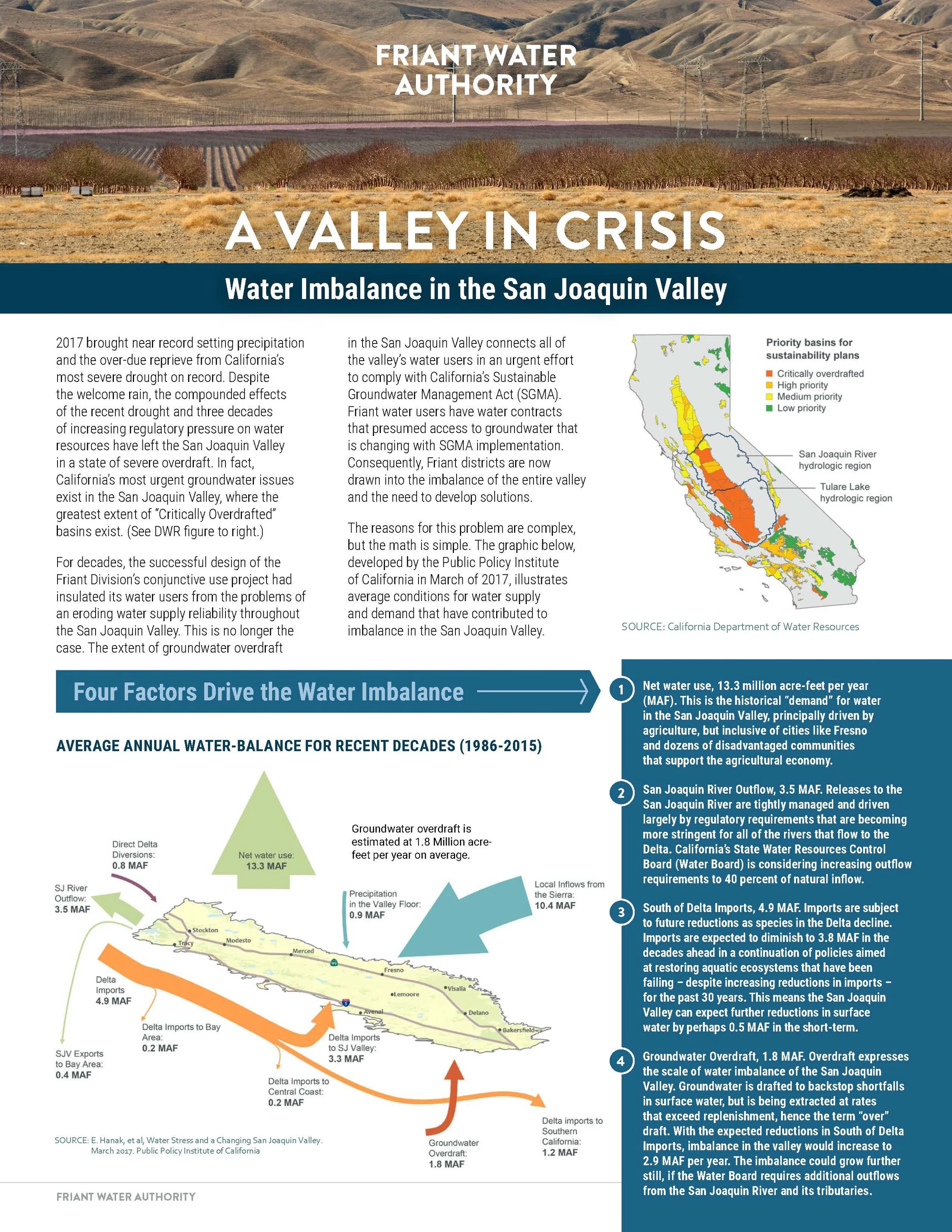 Valley in Crisis Brochure