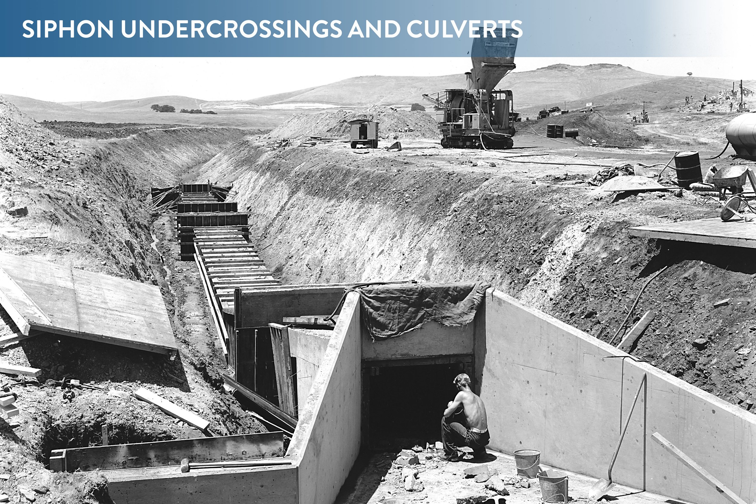 Siphon Undercrossings and Culverts