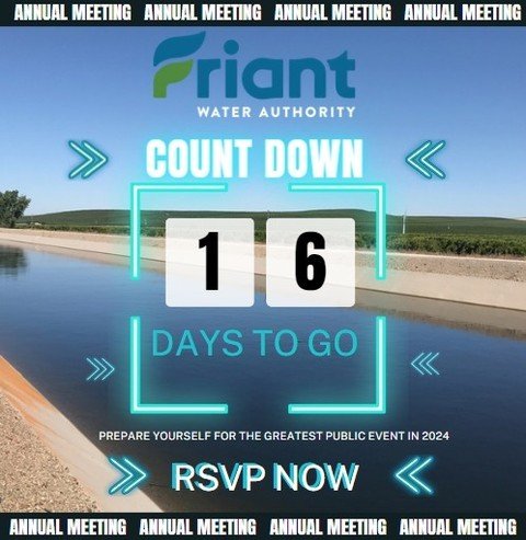 FWA's 2024 Annual Meeting Join us for dinner, entertainment and a discussion on California water issues.

Check the link in our bio to RSVP now!