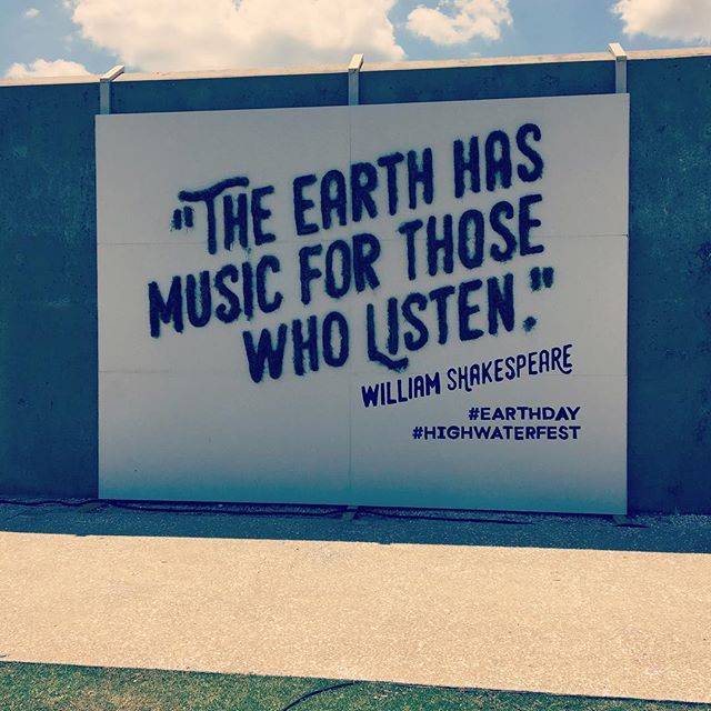 Happy Earth Day! #earthday #shakespearelives #highwaterfestival