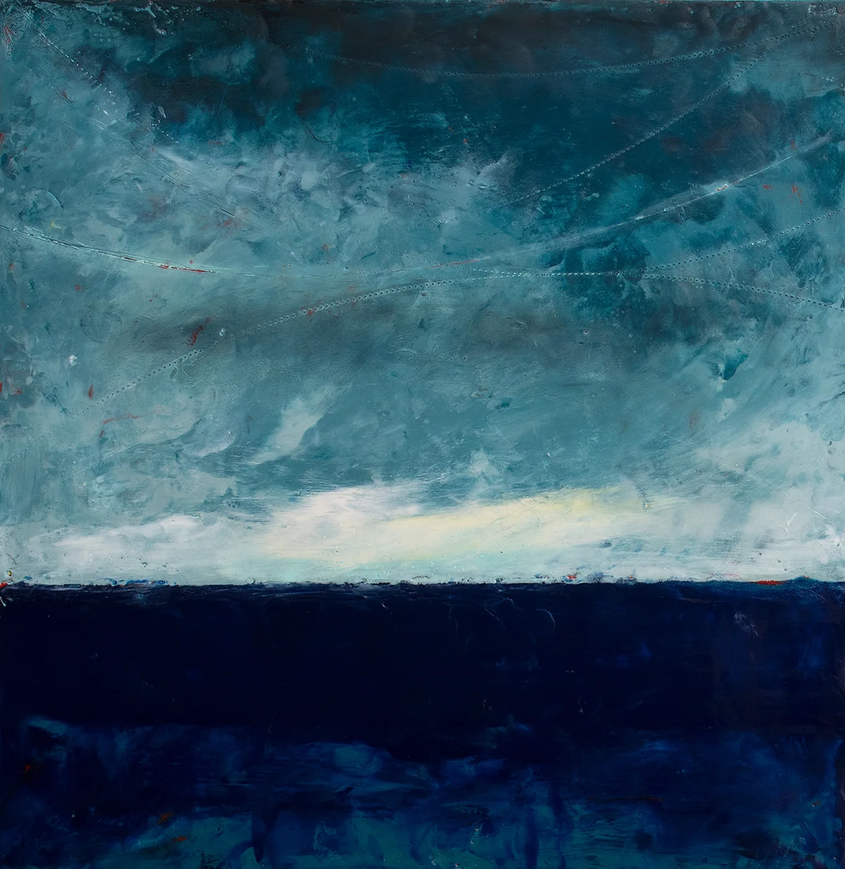Small seascape by Graceann Warn.