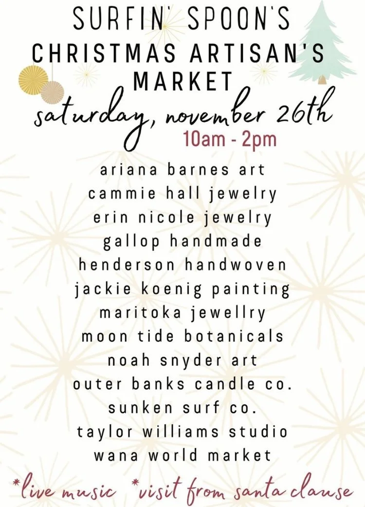 Surfin Spoon’s Christmas Artisan Market