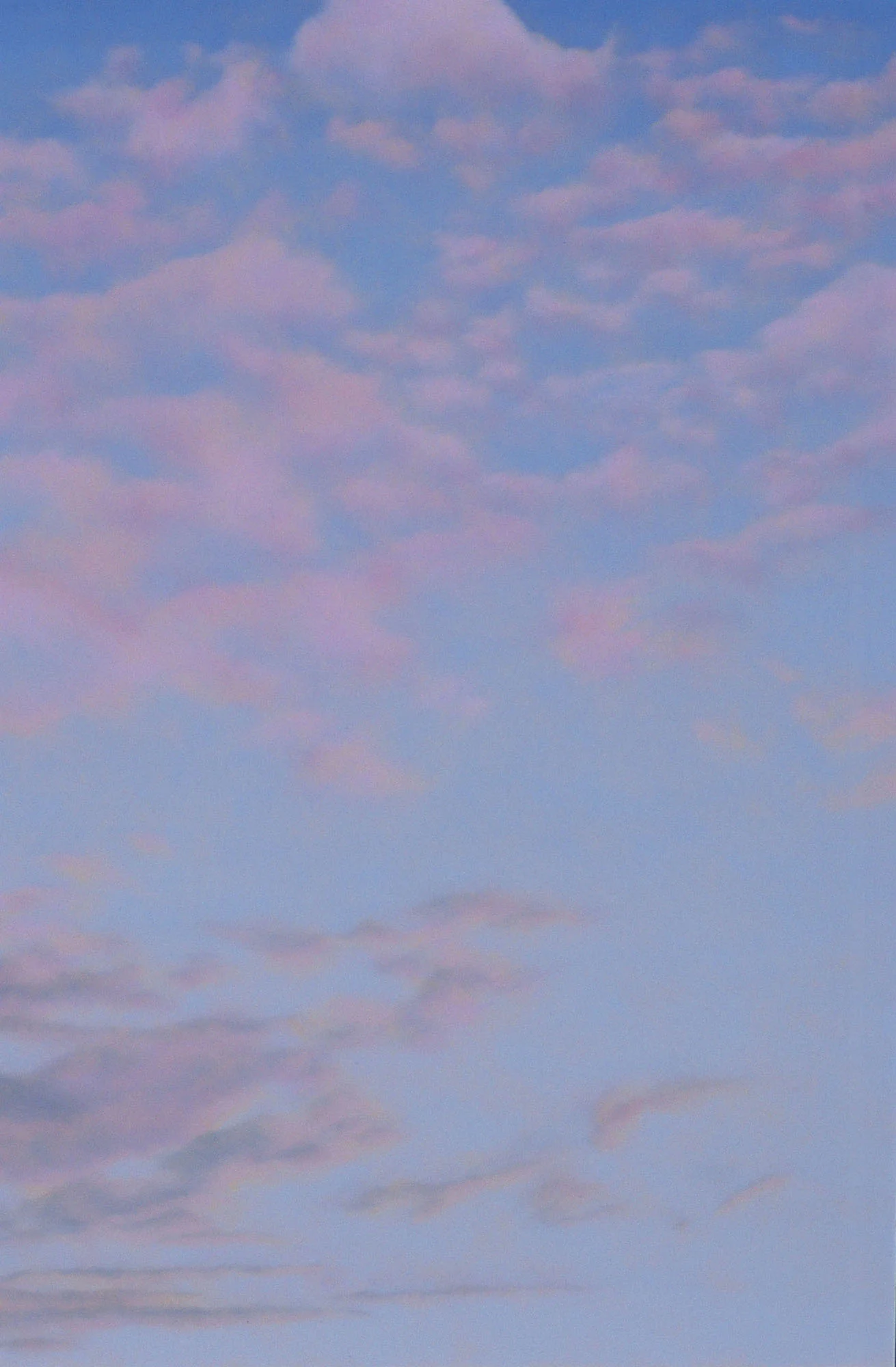  Sky Studies, 12"x18", Oil on Panel, Private Collection 