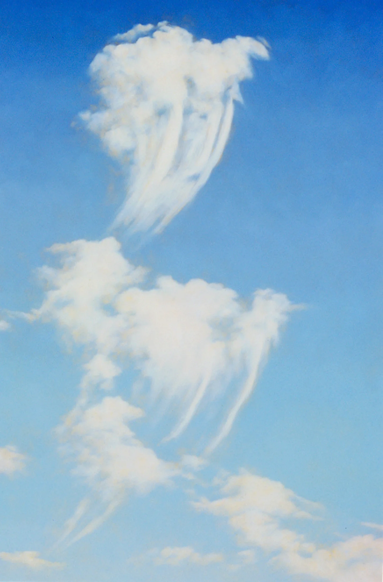  Sky Studies, 12"x18", Oil on Panel, Private Collection 