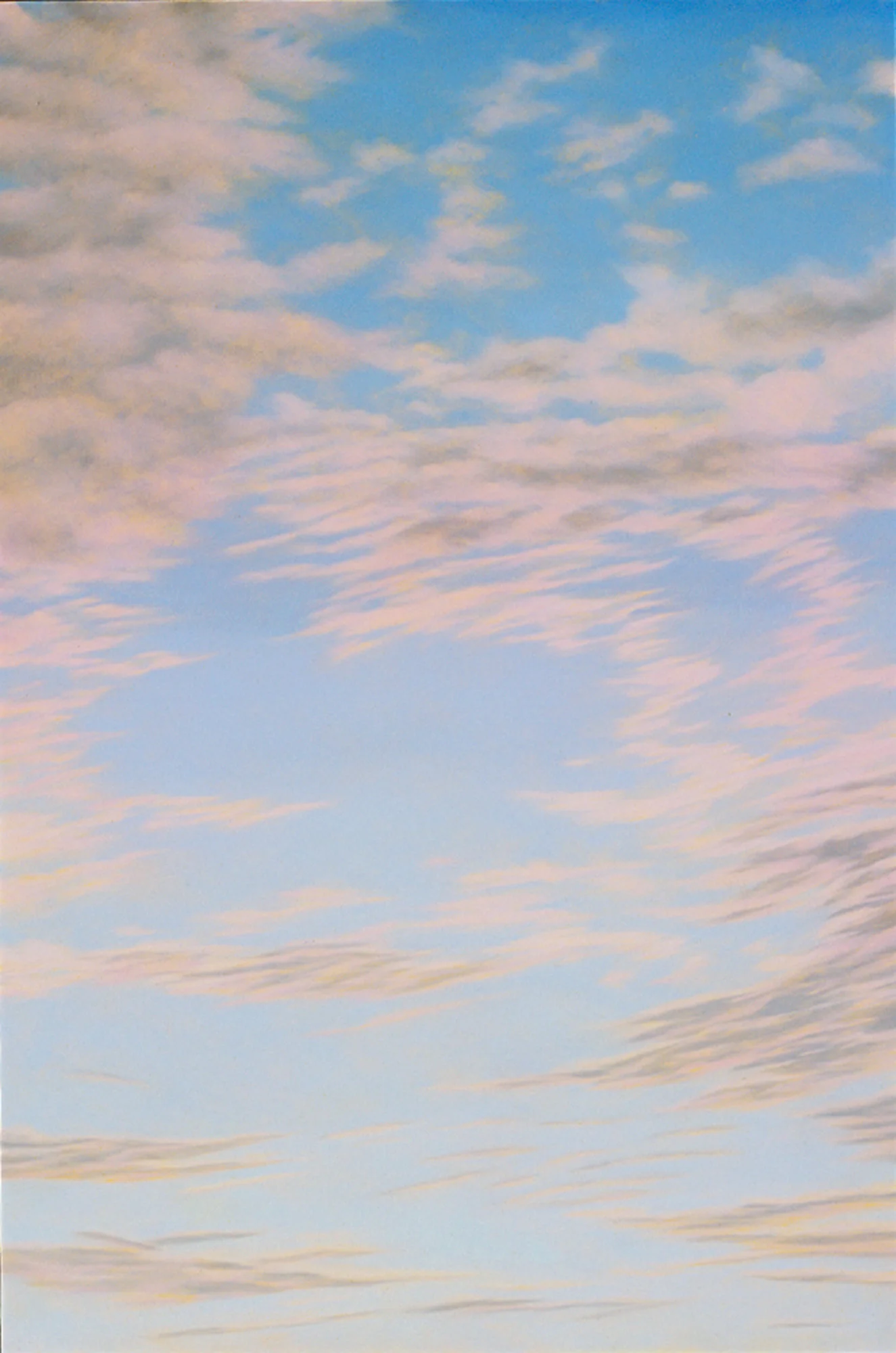  Sky Studies, 12"x18", Oil on Panel, Private Collection 