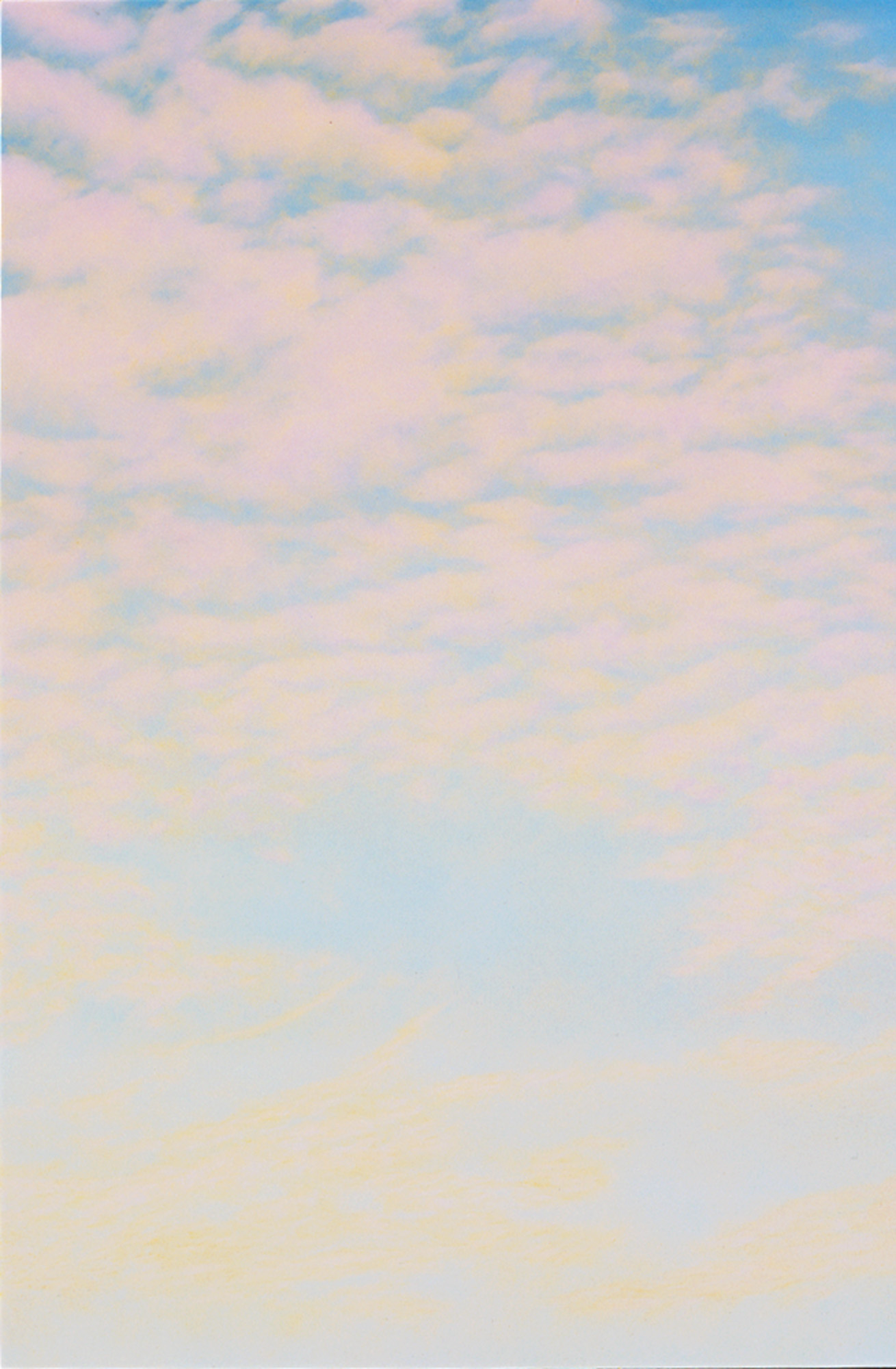  Sky Studies, 12"x18", Oil on Panel, Private Collection 