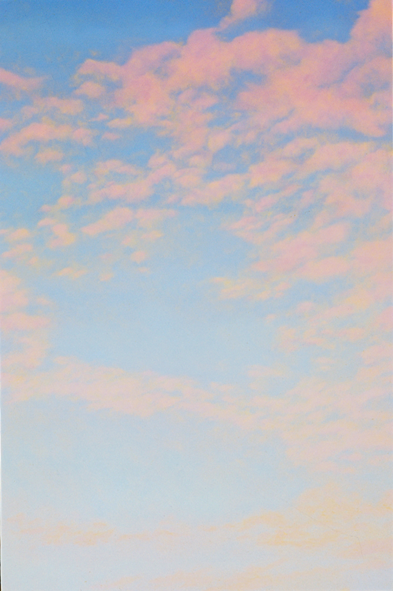  Sky Studies, 12"x18", Oil on Panel, Private Collection 