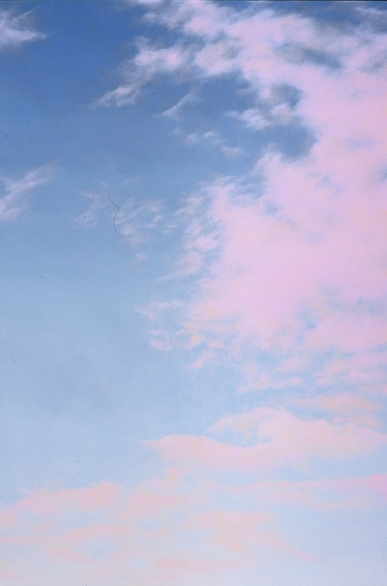  Sky Studies, 12"x18", Oil on Panel, Private Collection 