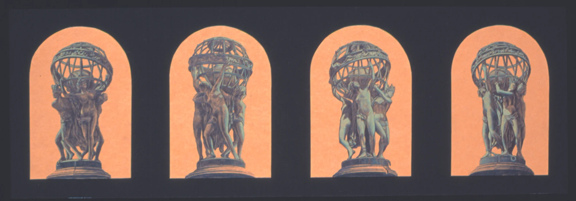  The Four Seasons, 6"x24", 2003, Graphite and Oil Pigment on Paper, Collection: Ed and Arlene Fox, NY 