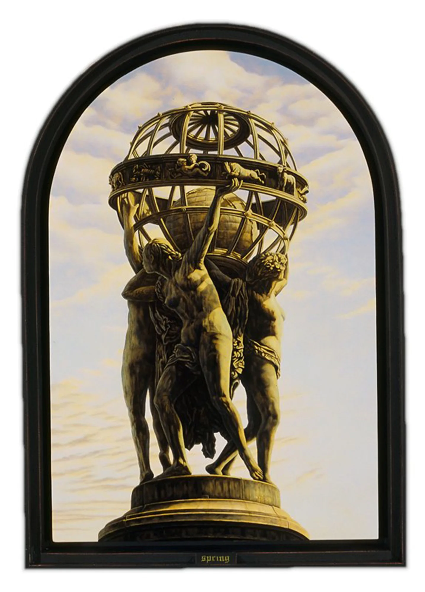  Spring, 12"x18", 2003, Oil on Panel, Collection: Leslie Heller, NY 