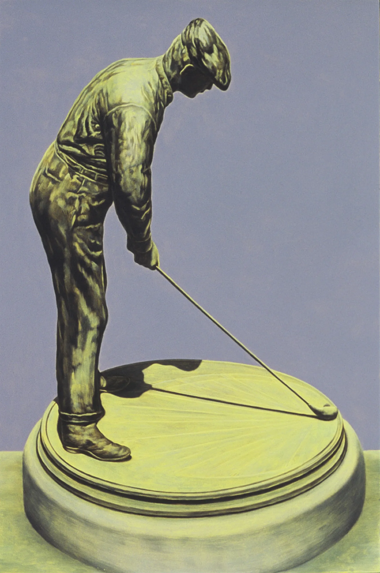  Donald Ross, Sundial I, 18"x12", 2009, Oil on Panel, Collection: Tom and Jean Coakley, PA 