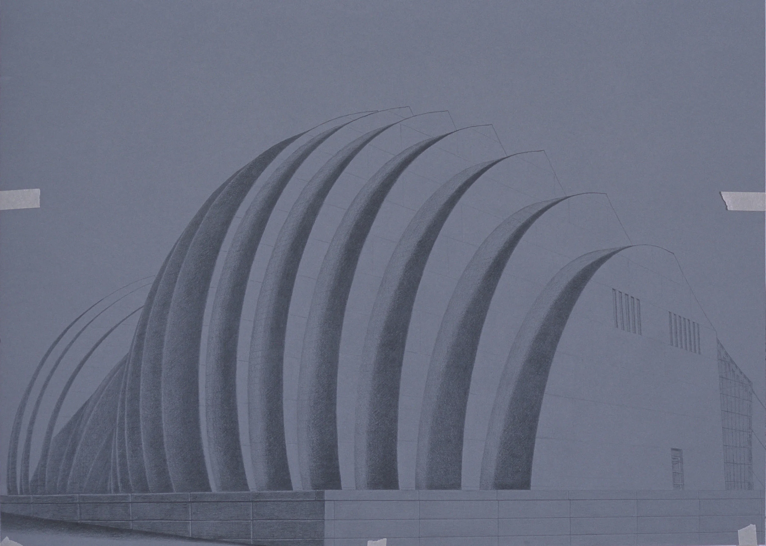  K.C.P.A., 18"x24", 2012, Graphite on Paper, Price on Request 