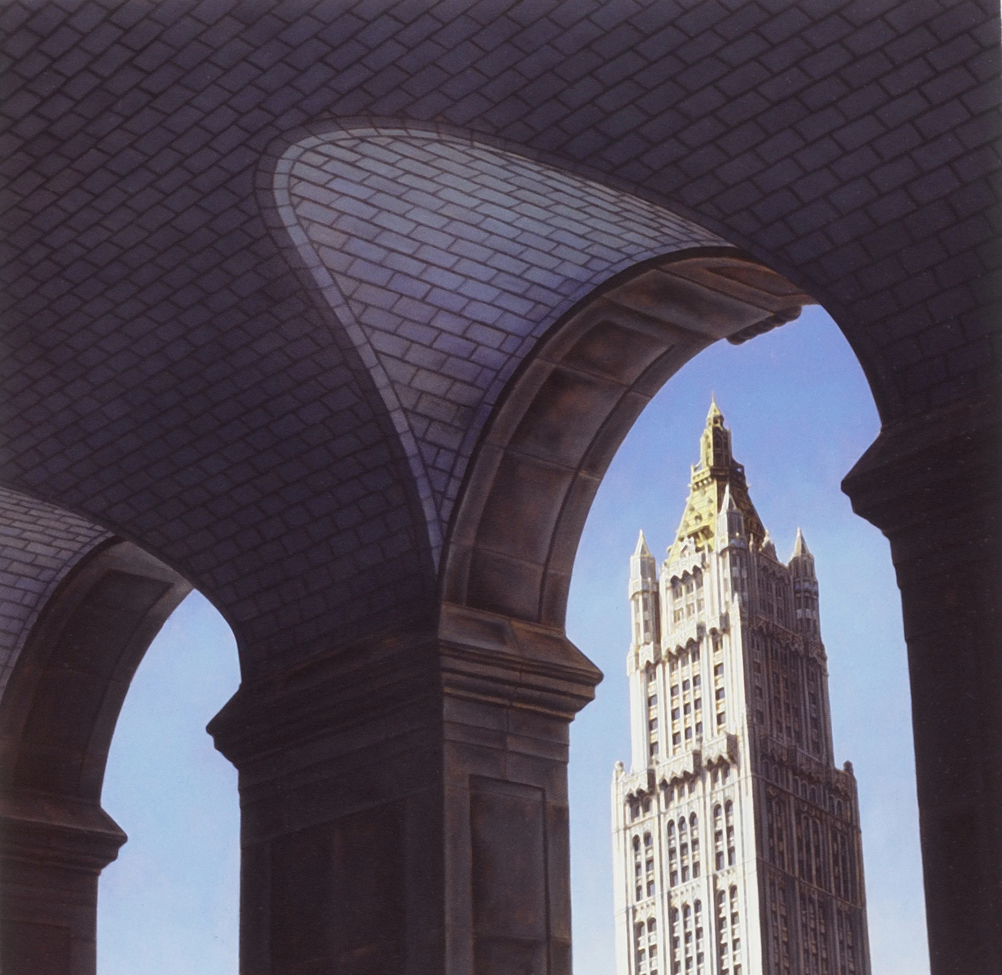 Woolworth, 16"x16", 2011, Oil on Panel, Price on Request