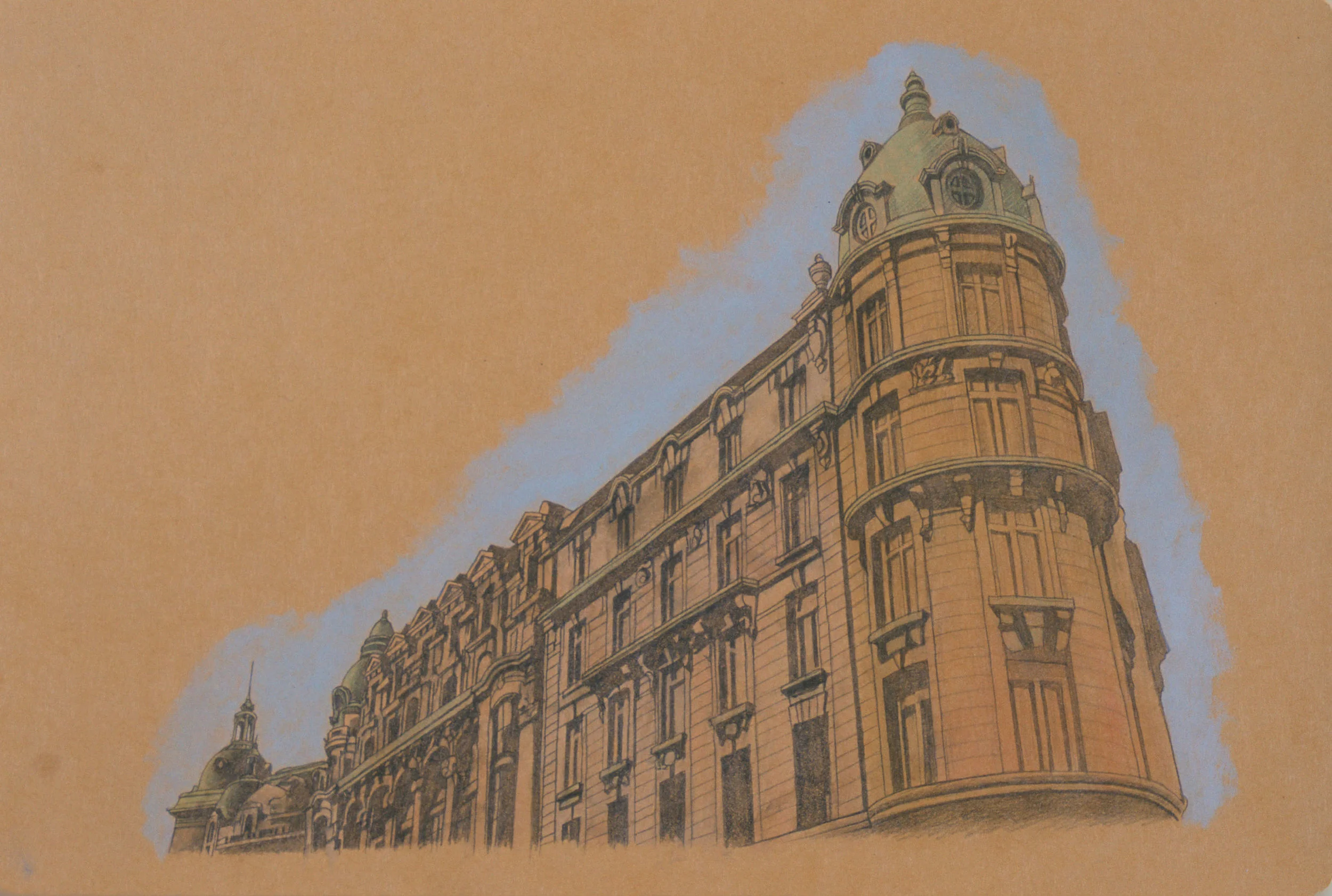  Untitled II, 10"x10", 1996, Graphite and Oil Pigment on Paper, Collection: Steven Bandes, NY 