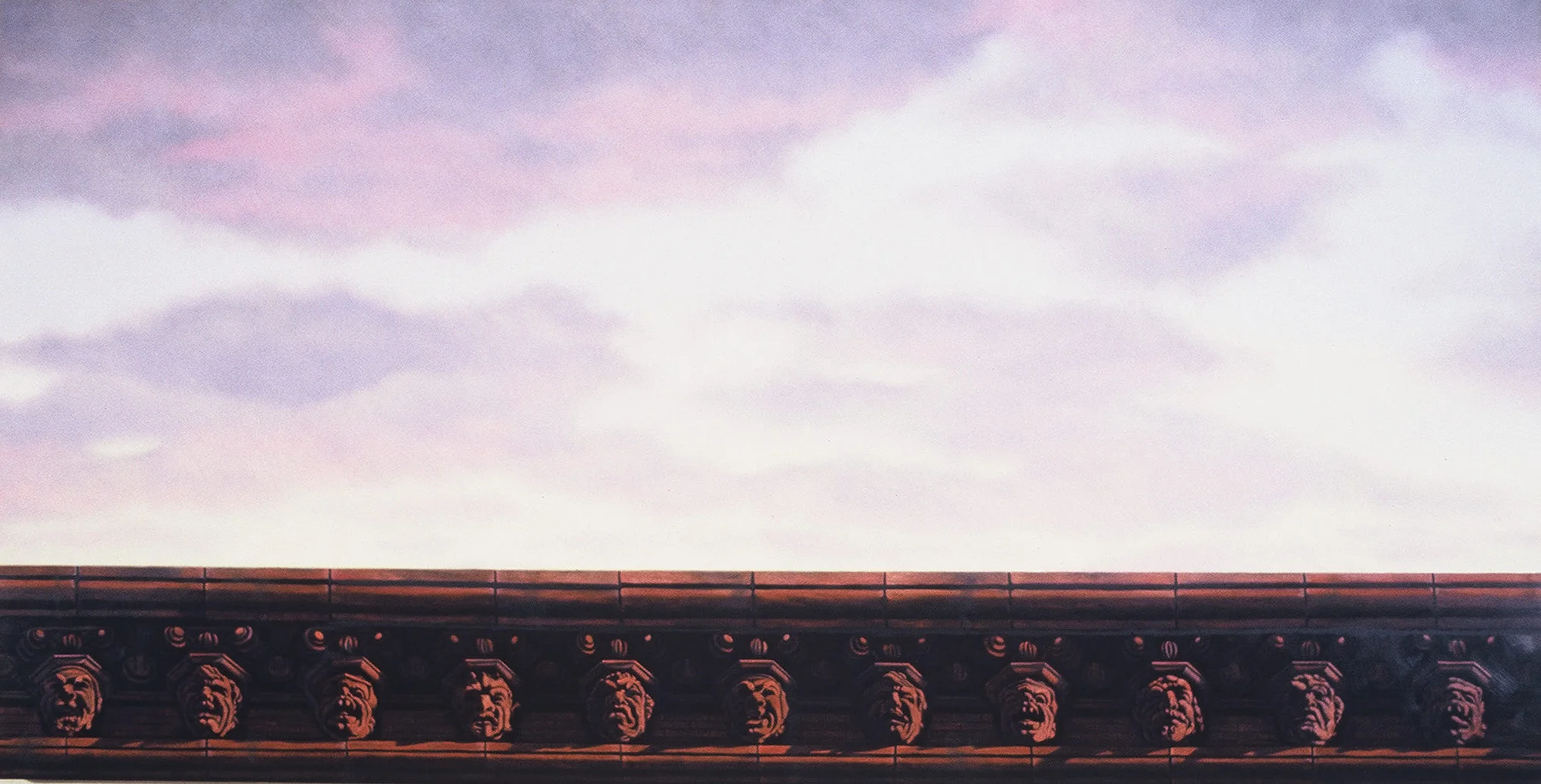  The Eleven, 36"x72", 1995, Oil on Masonite, Collection: Price on Request 