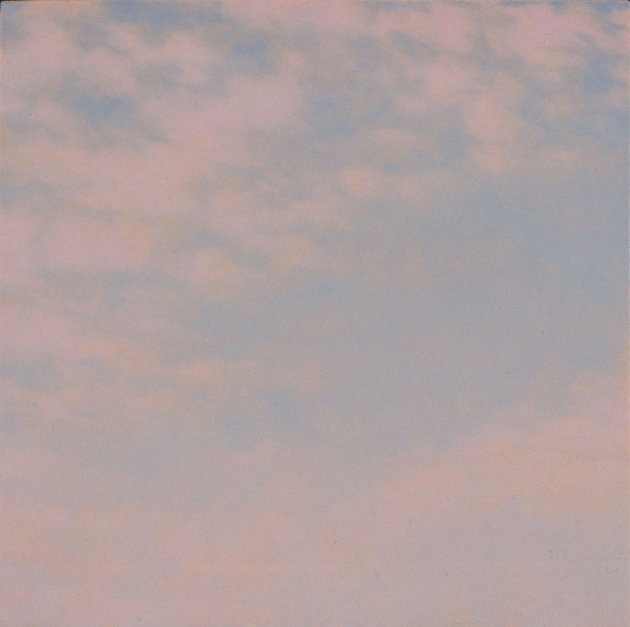  Sky, 8"x8", 2001, Oil on Panel, Private Collection 