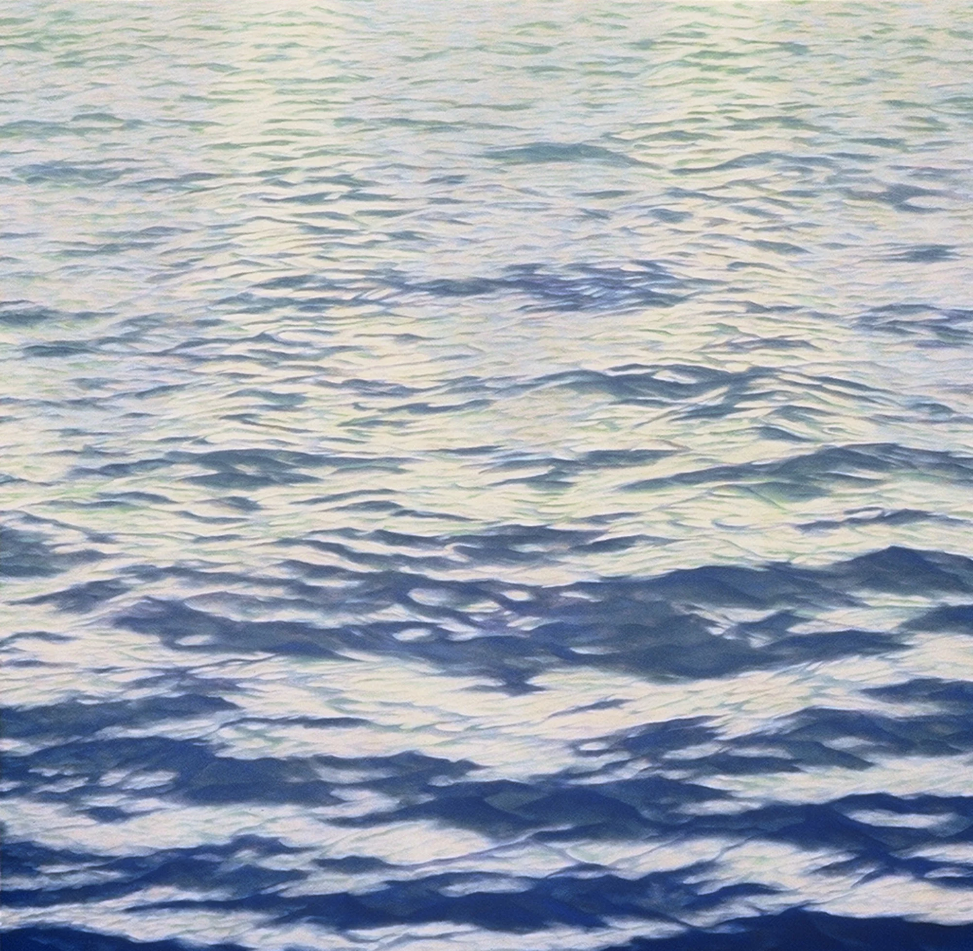 Paintings of Venice, C'A D' Oro, 24"x24", 1999, Oil on Panel, Collection: Commerce Bancshares, MO