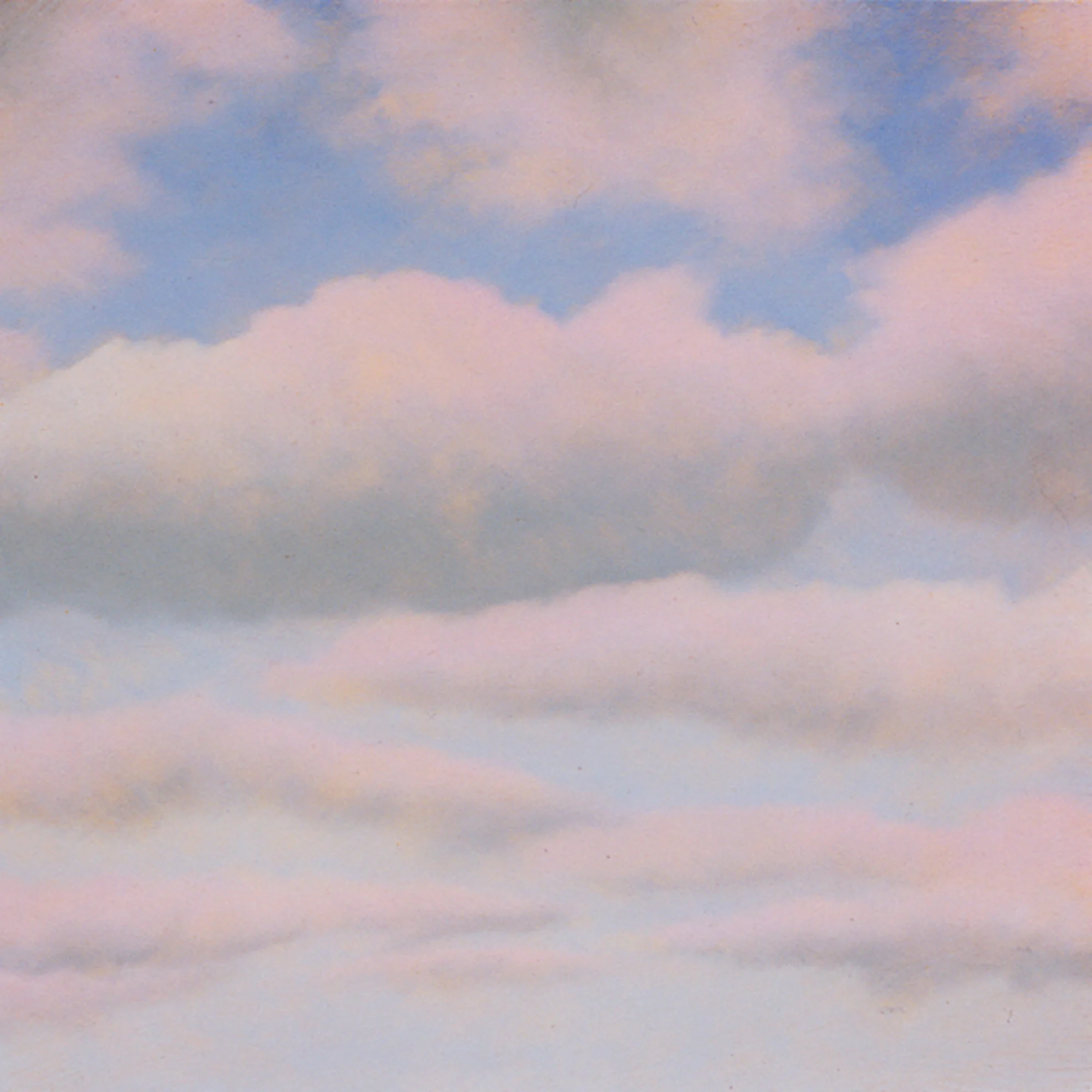  Sky, 8"x8", 2000, Oil on Panel, Collection: Bill and Katherine Carmody, NY 