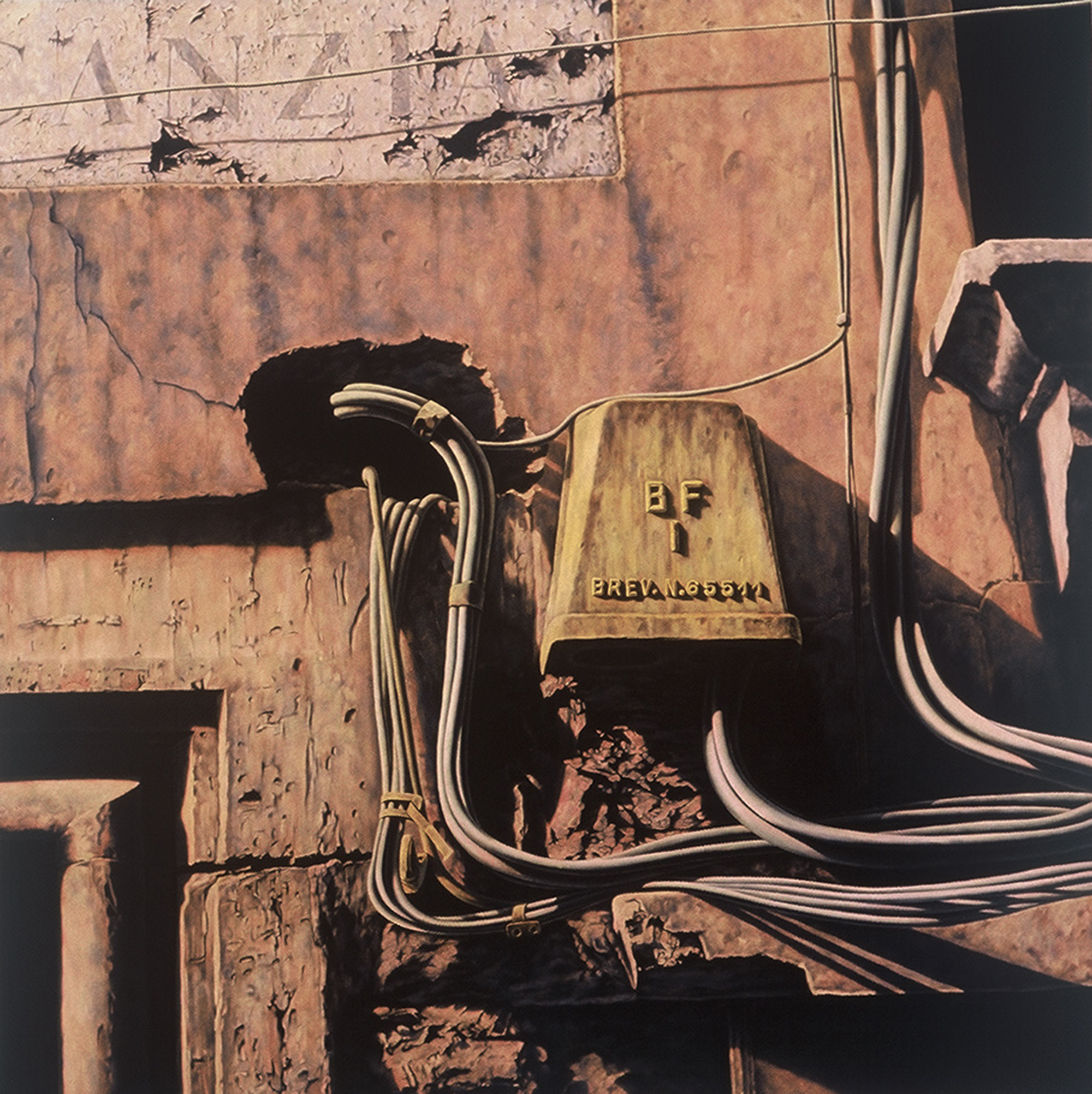  Canzia,&nbsp;24"x24", 1999, Oil on Masonite, Collection: Robert J. Hrebek, NY 