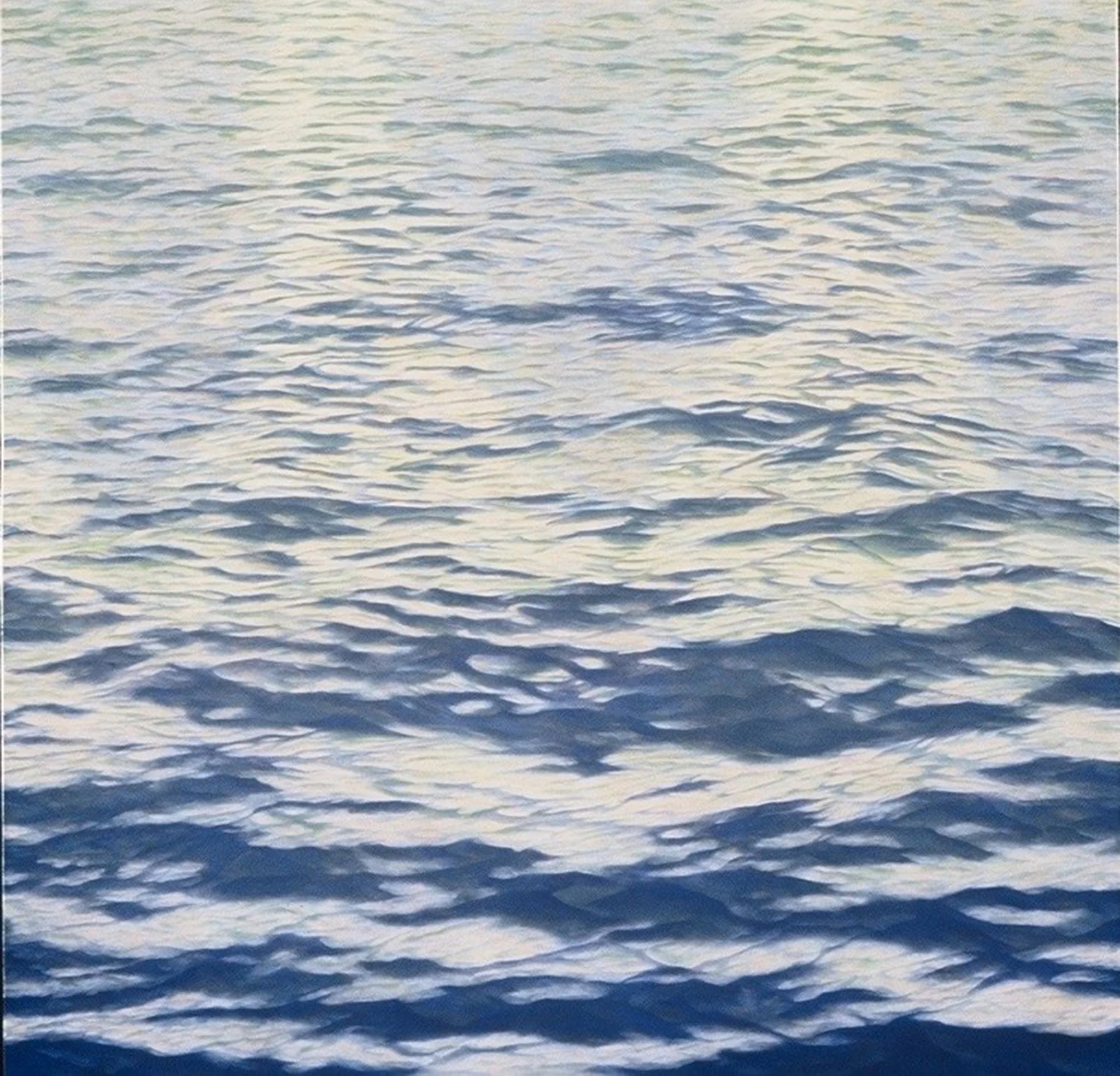  C'A D' Oro,&nbsp;24"x24", 1999, Oil on Masonite, Collection: Laura Kemper Fields, MO 