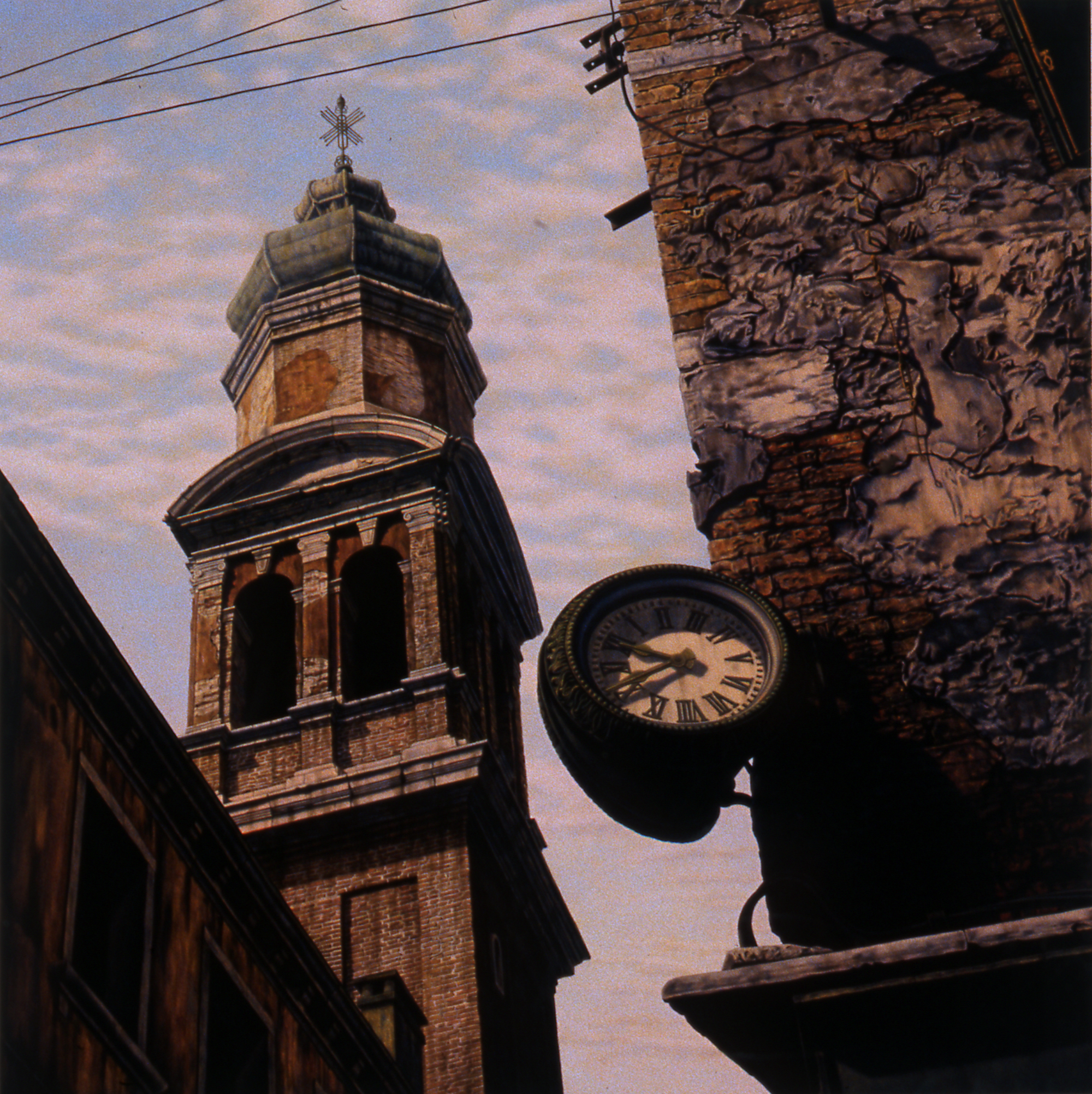  San Bartolomeo,&nbsp;24"x24", 1998, Oil on Masonite, Collection: Richard Brown Baker, NY 