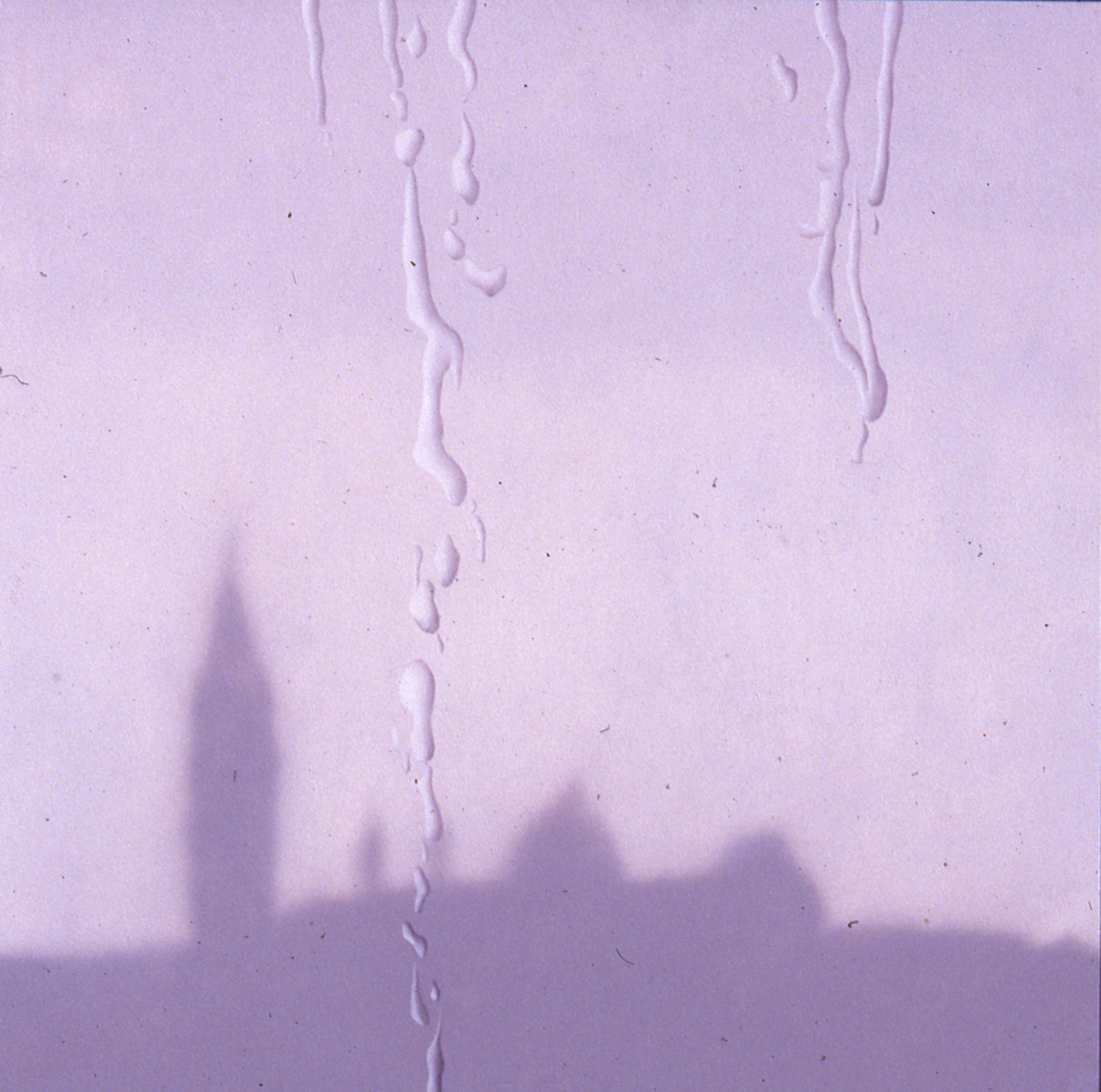  Raindrops - San Giogio Maggiore,&nbsp;8"x8", 1999, Oil on Masonite, Private Collection 